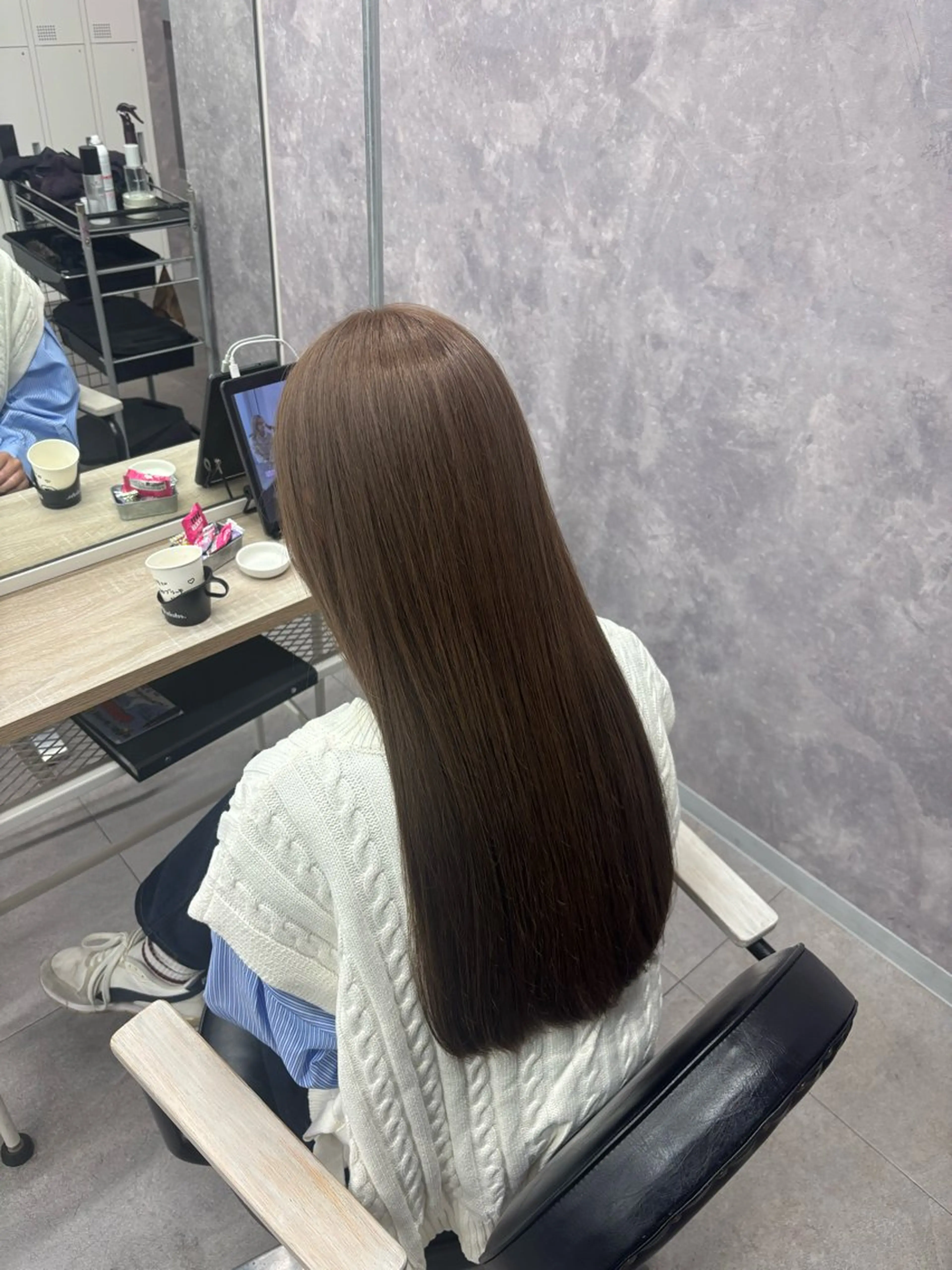 ロング ヘアカラー Riko🐰💗／ モテ艶髪《本厚木》のヘアスタイル