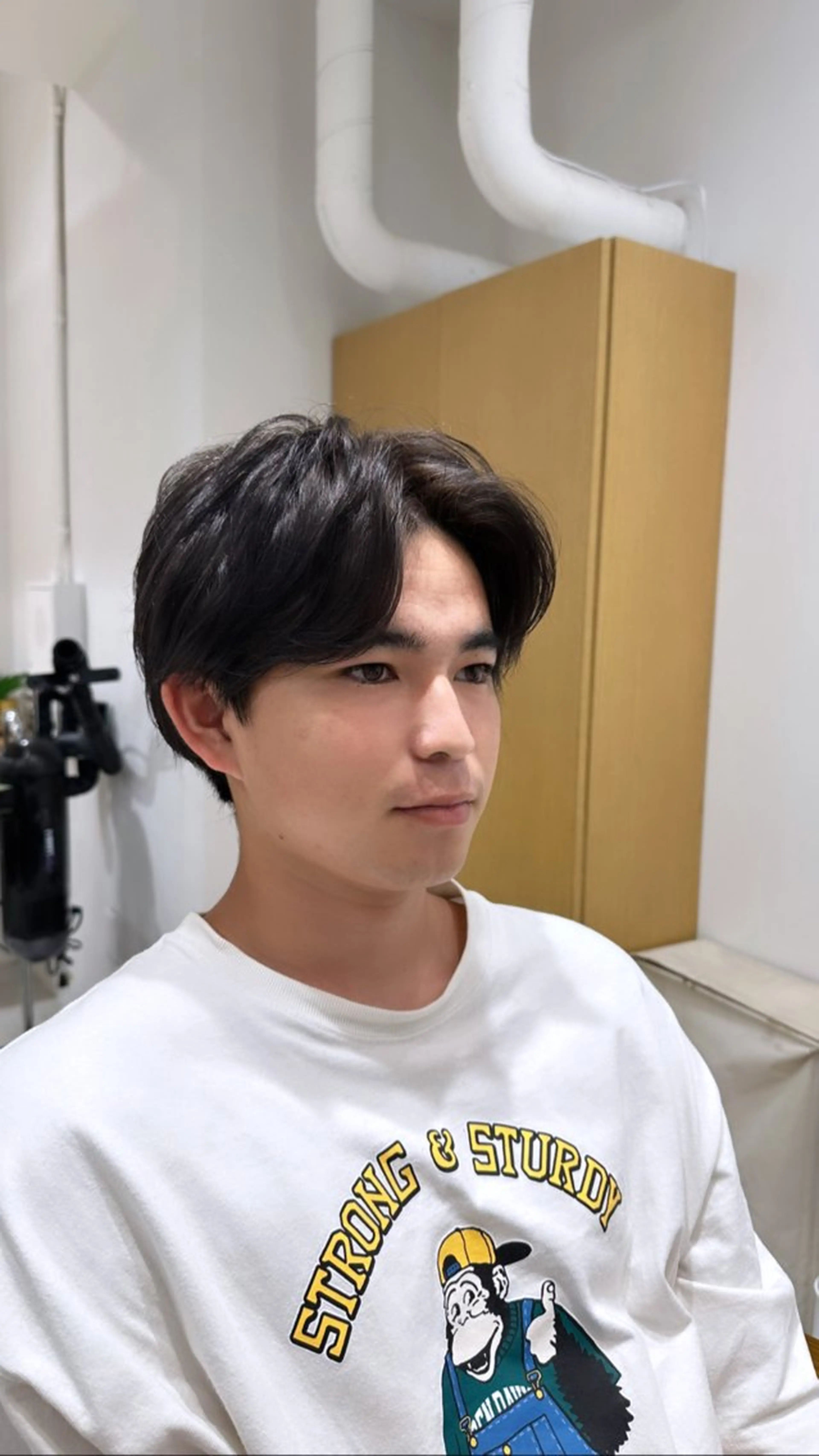 ショート カラー メンズ 堺 健人のヘアスタイル