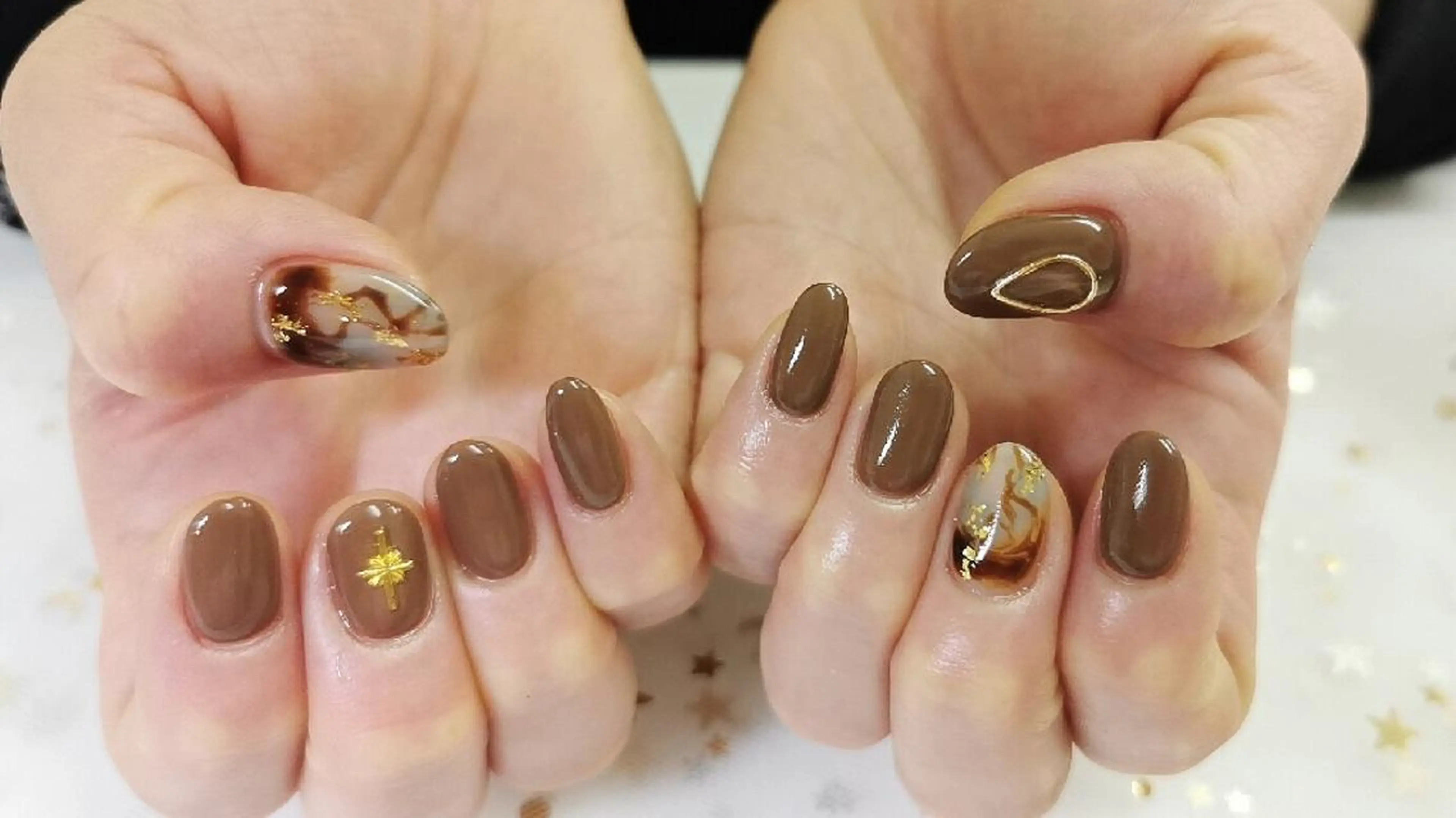 ネイル ハンドネイル 上福岡 らんらんのネイルデザイン