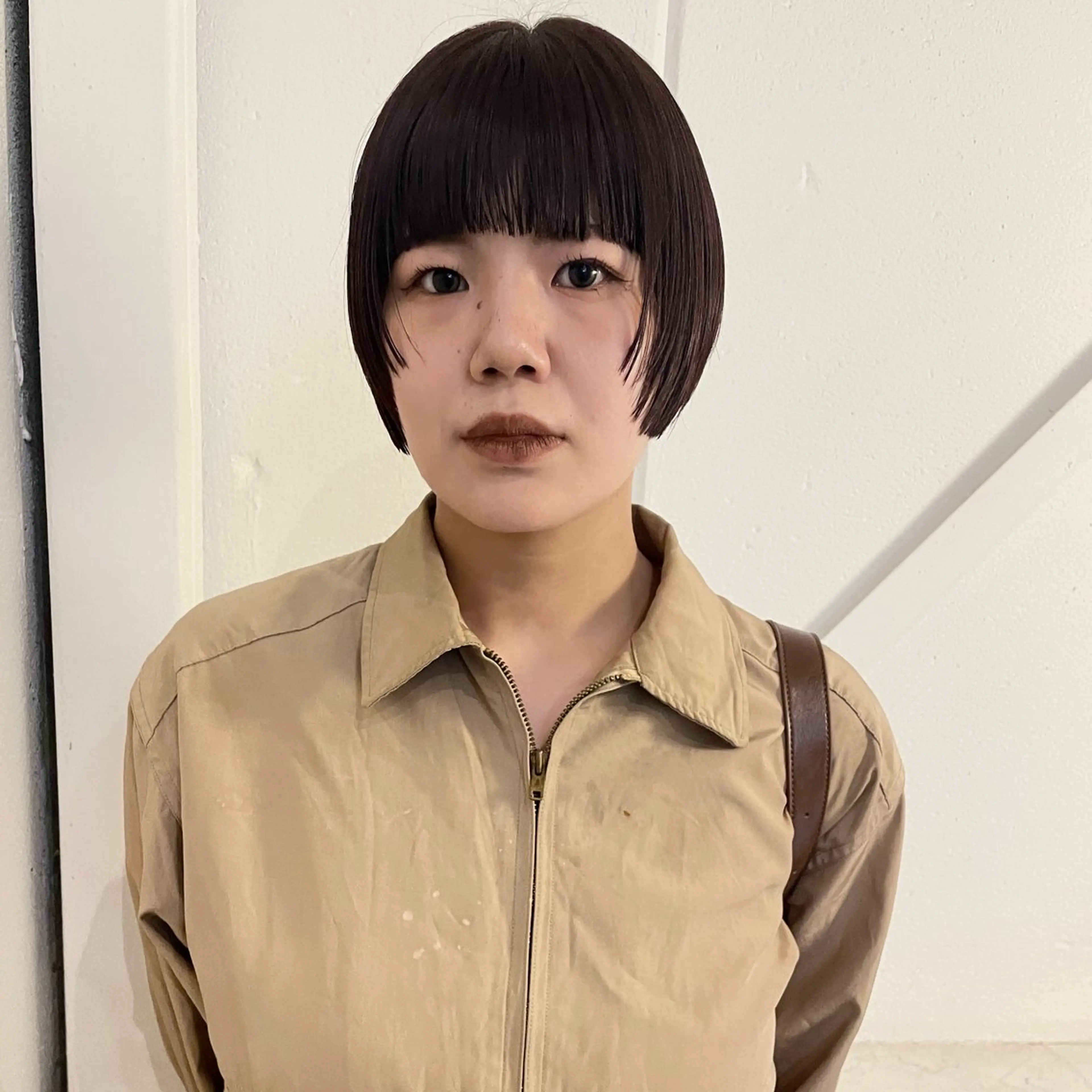 ショート カラー 顔周りカット カット ヘアカラー トリートメント 野村矩樂/パーマ /縮毛矯正のヘアスタイル