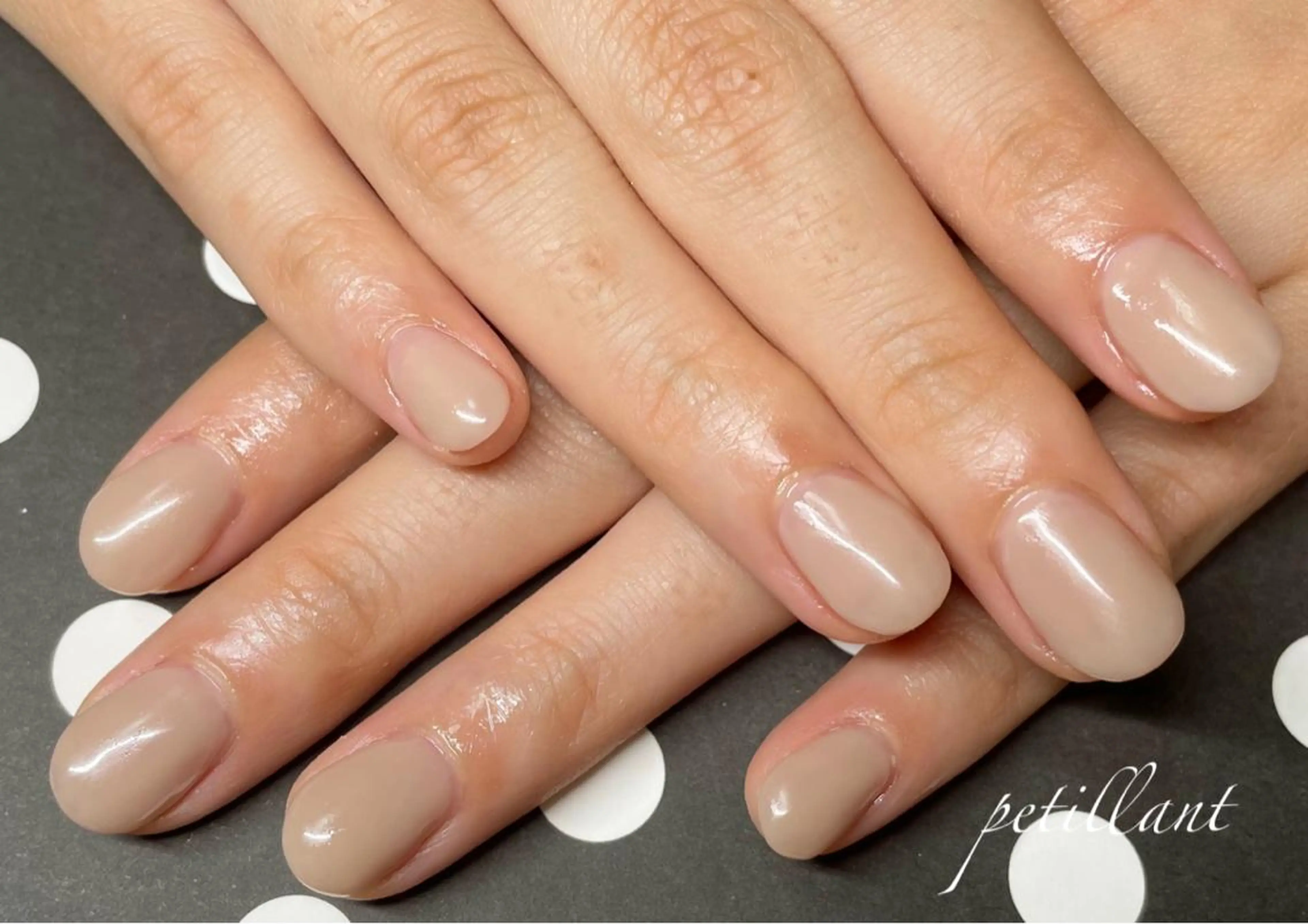 ネイル 長さ出し 卒業式 ピンク nail salon petillantのネイルデザイン