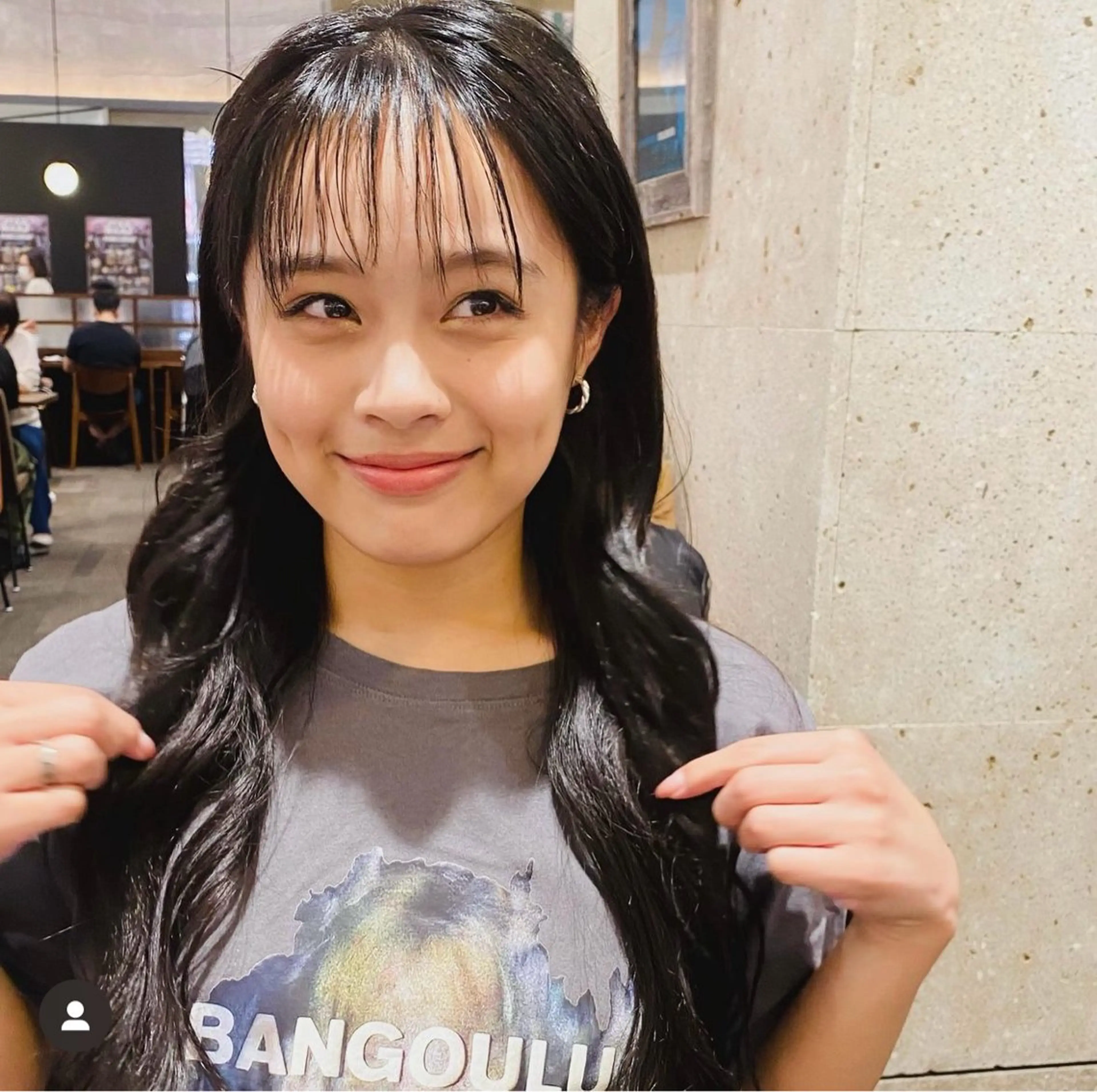 ロング バレイヤージュ ボブ🌈ナツヤのヘアスタイル