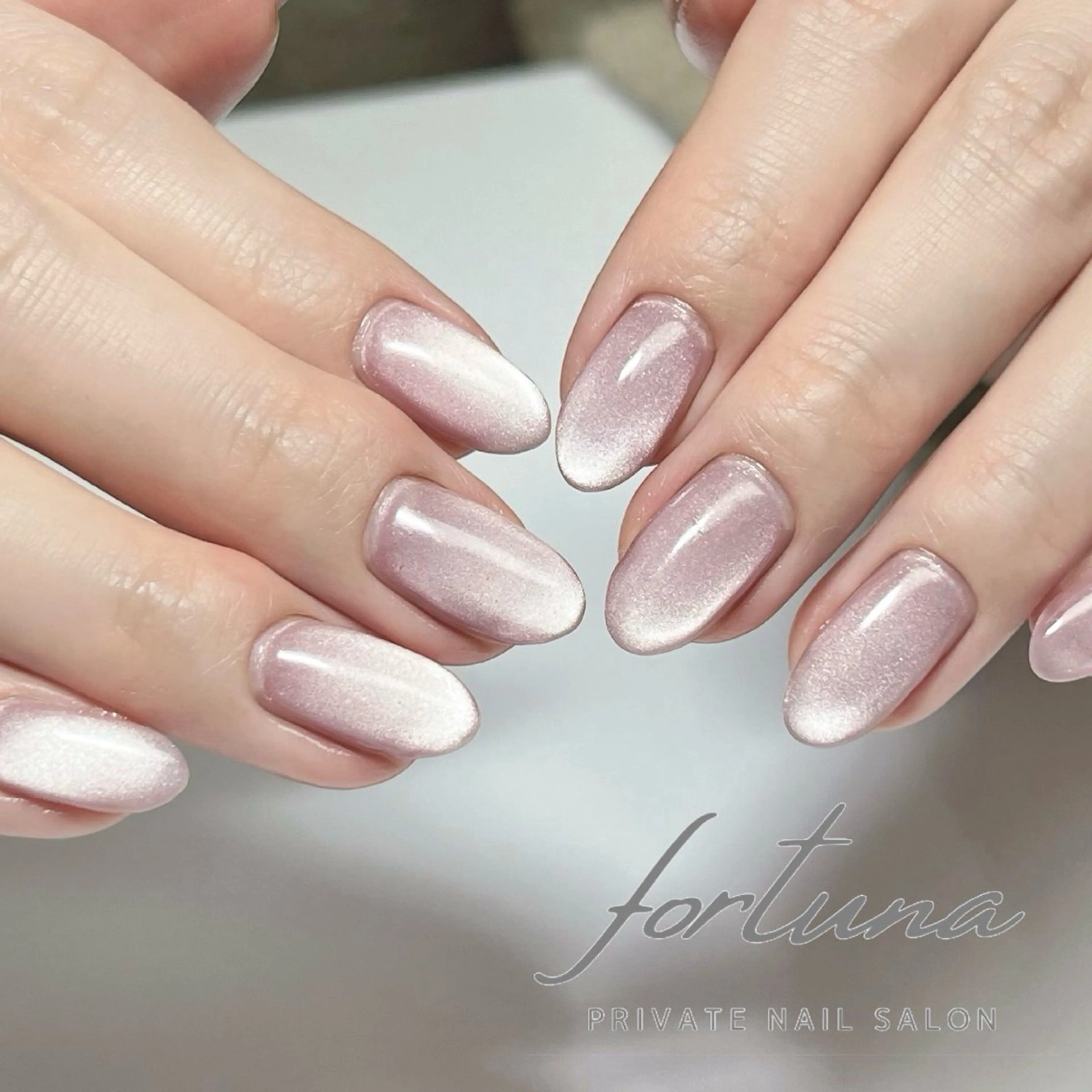 ネイル ジェルネイル マグネットネイル パラジェル ハンドネイル fortuna 武藤裕美のネイルデザイン