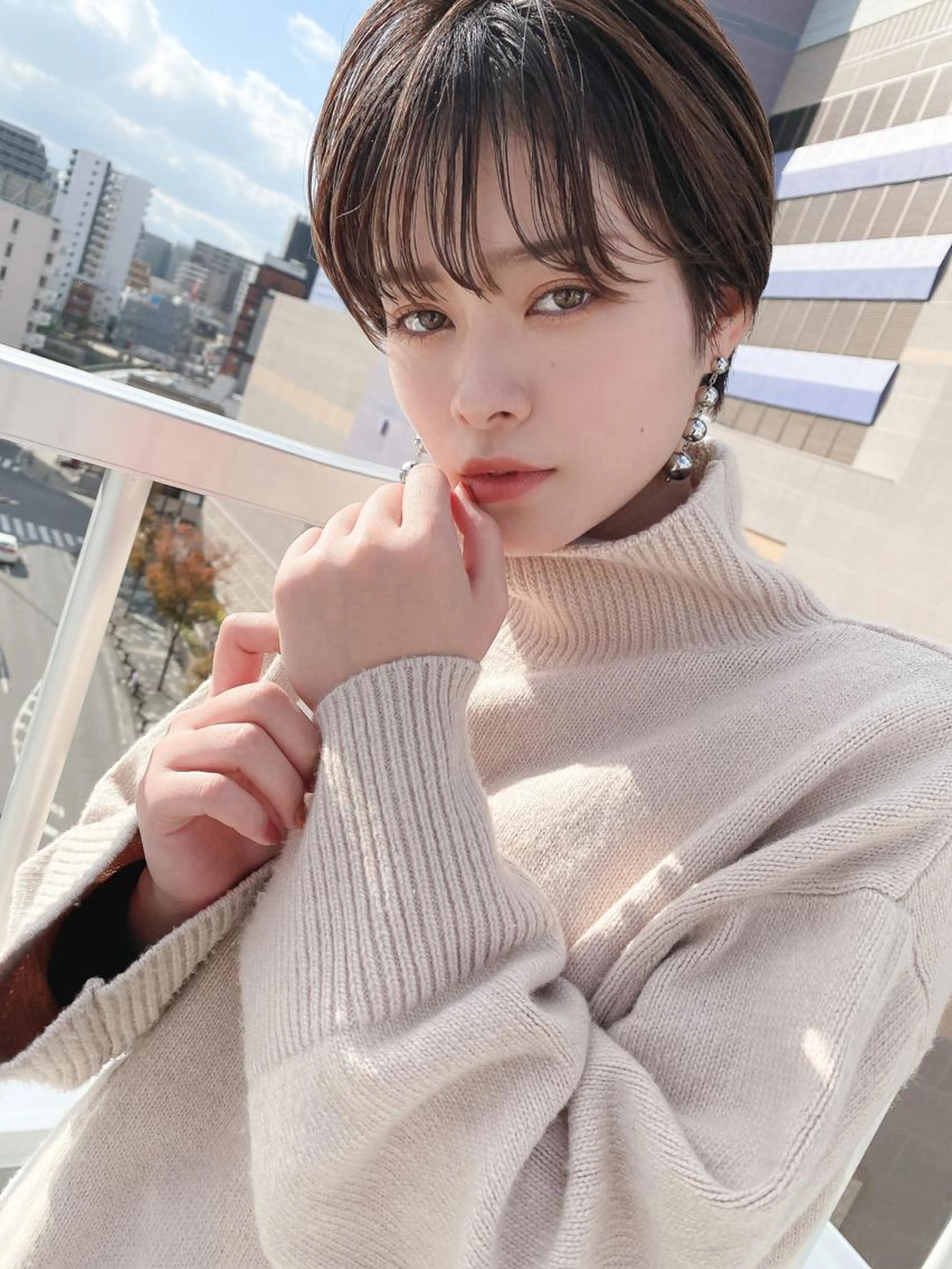 ✨外国人風の髪色へ✨カット+抜け感カラー＋アフタートリートメントの写真