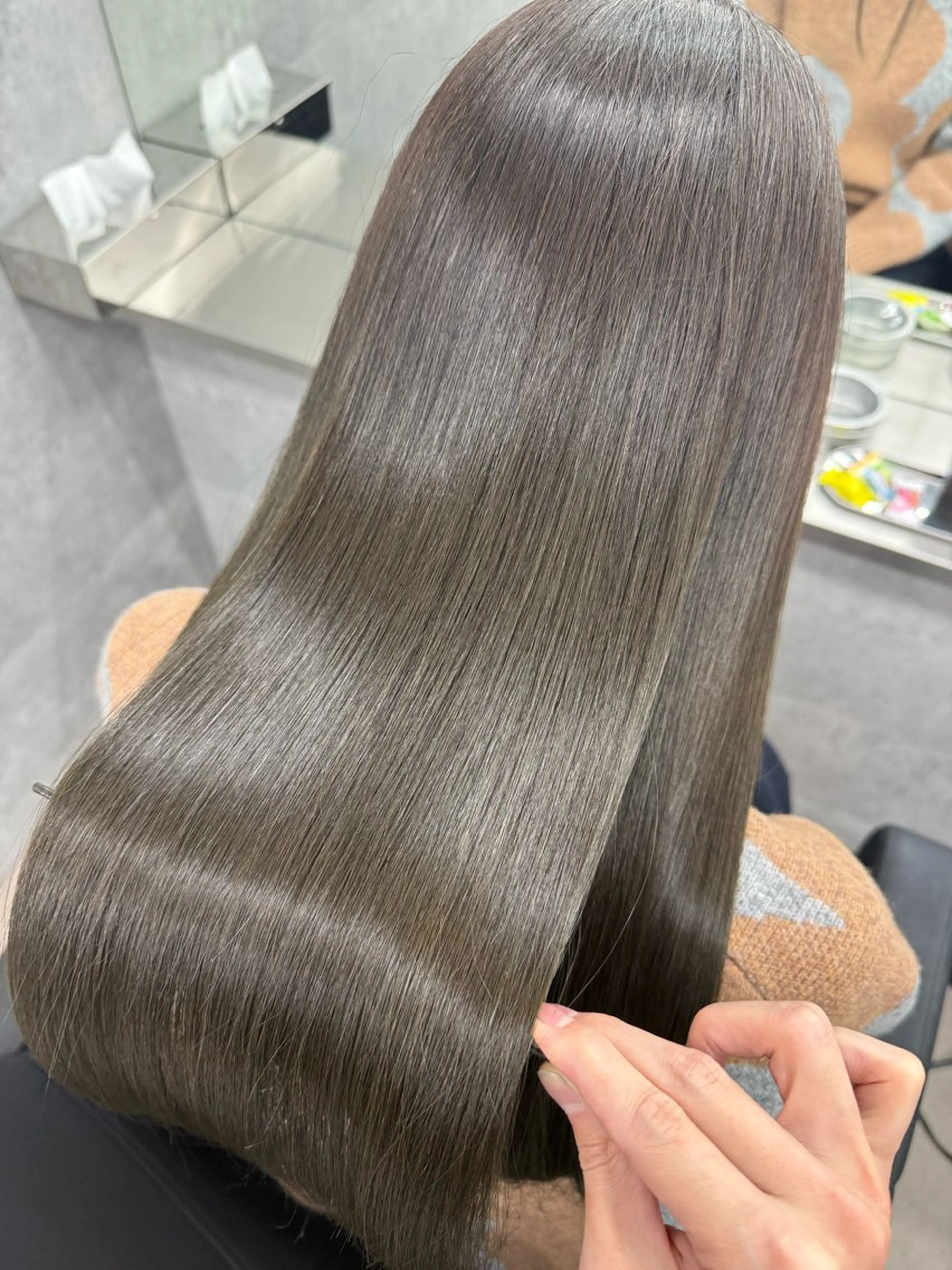 ロング カラー カット ヘアカラー トリートメント 髪質改善・縮毛矯正 Taijuのヘアスタイル