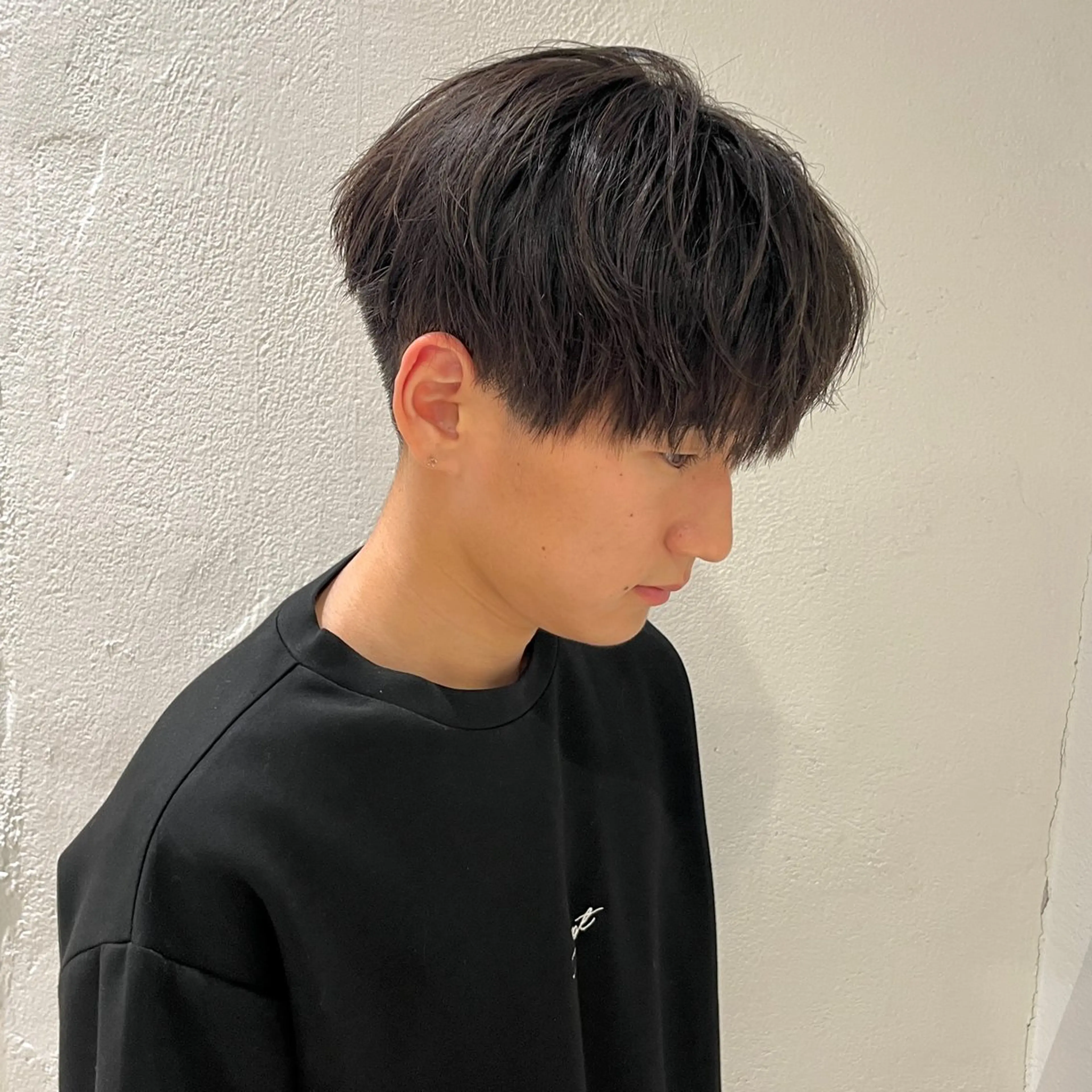 メンズ マッシュ カット Nagi /ヘアメ /艶カラー/メンズのヘアスタイル