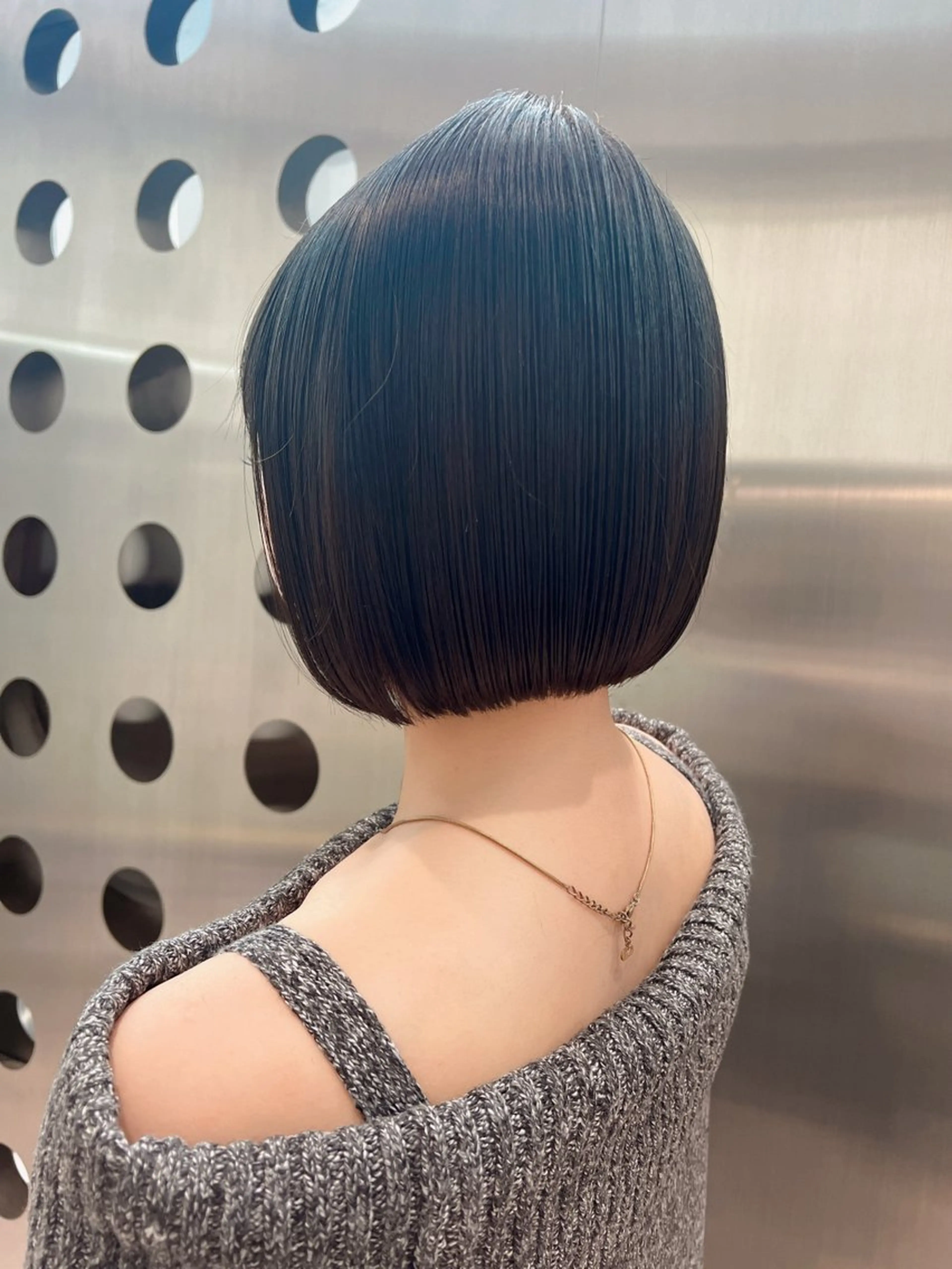 ショート カラー ボブ 堀江 /木下椋麻のヘアスタイル