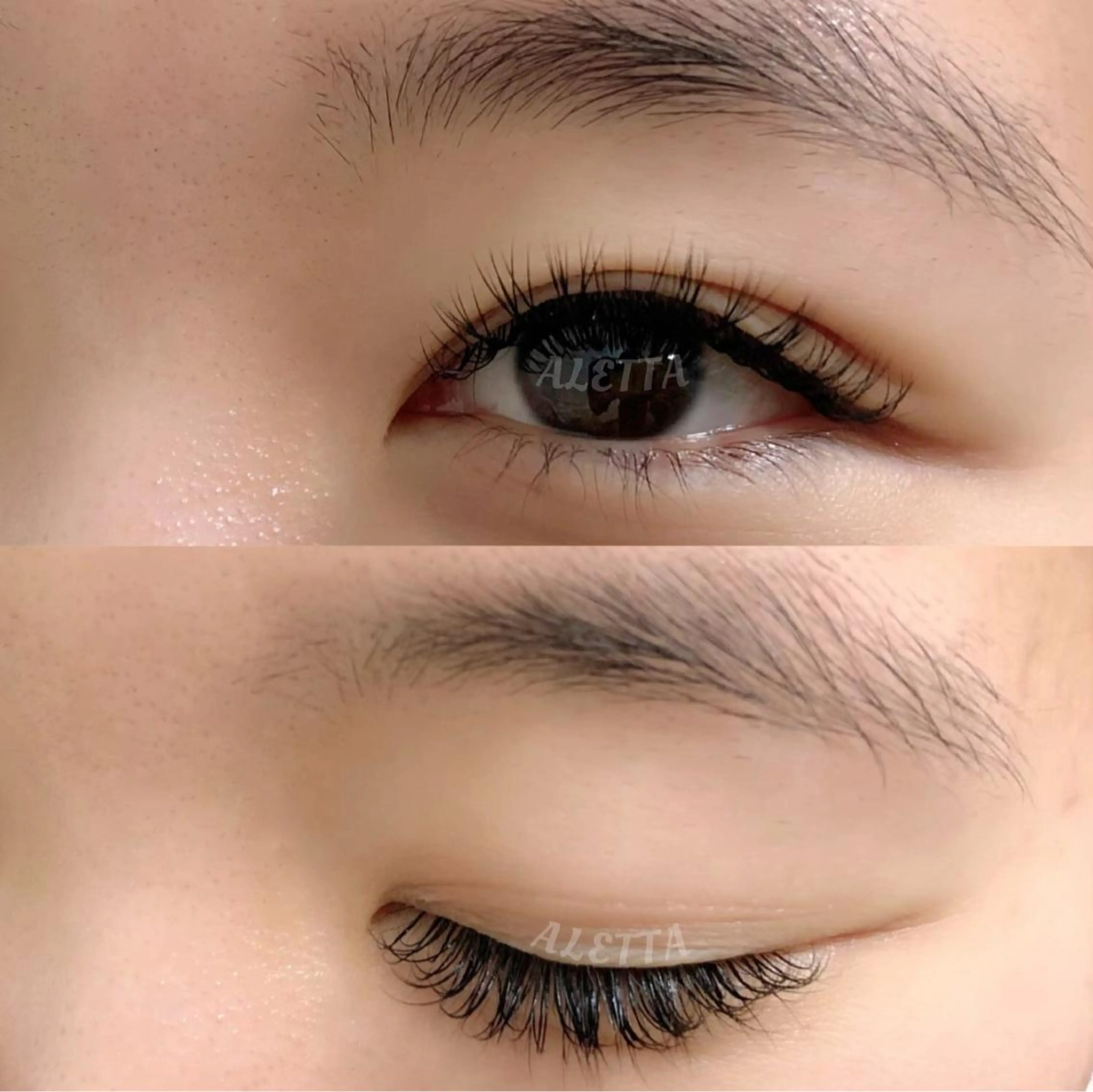 マツエク・マツパ ミンク 中野 恵美菜のマツエク・マツパデザイン