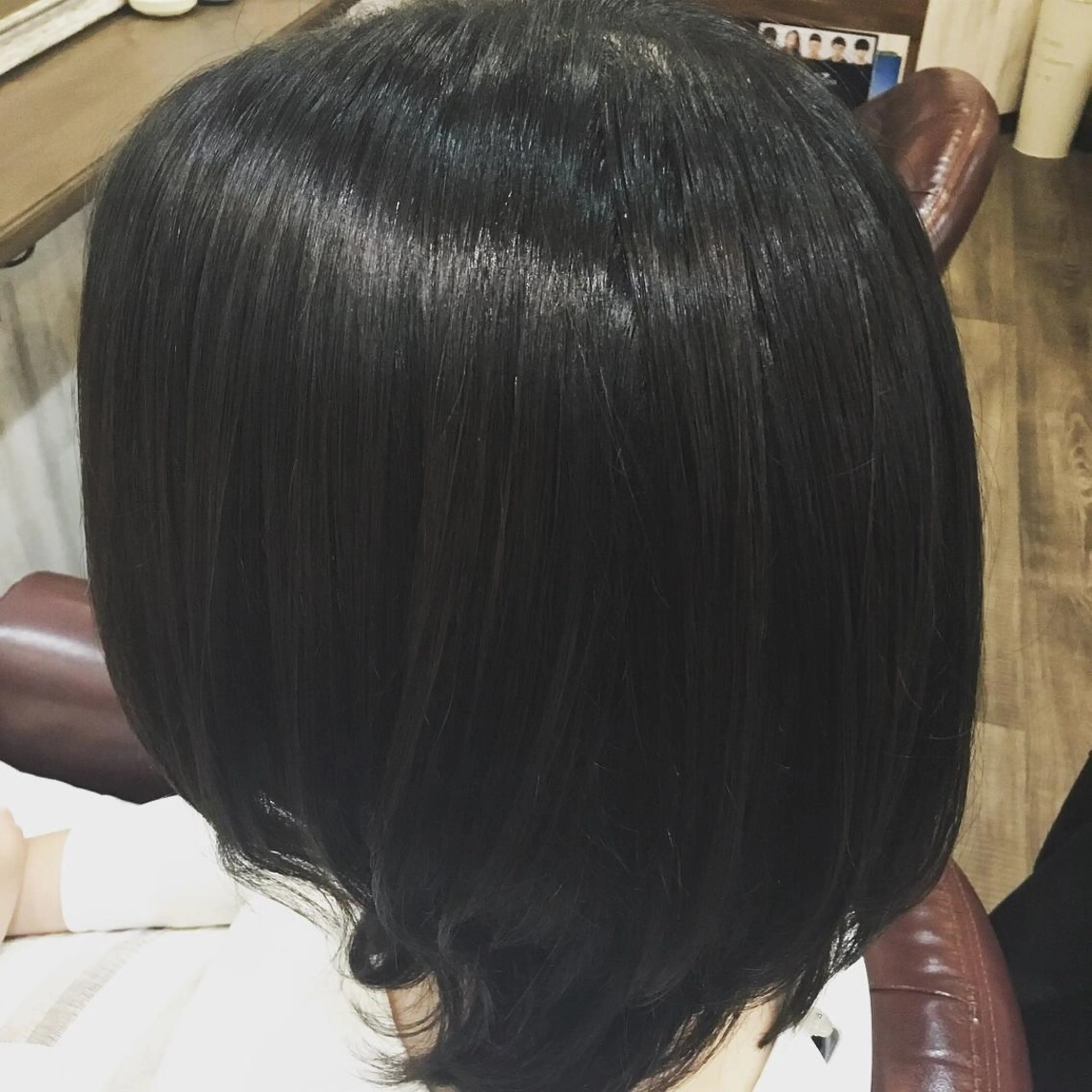 ミディアム カラー 金崎 新吾のヘアスタイル