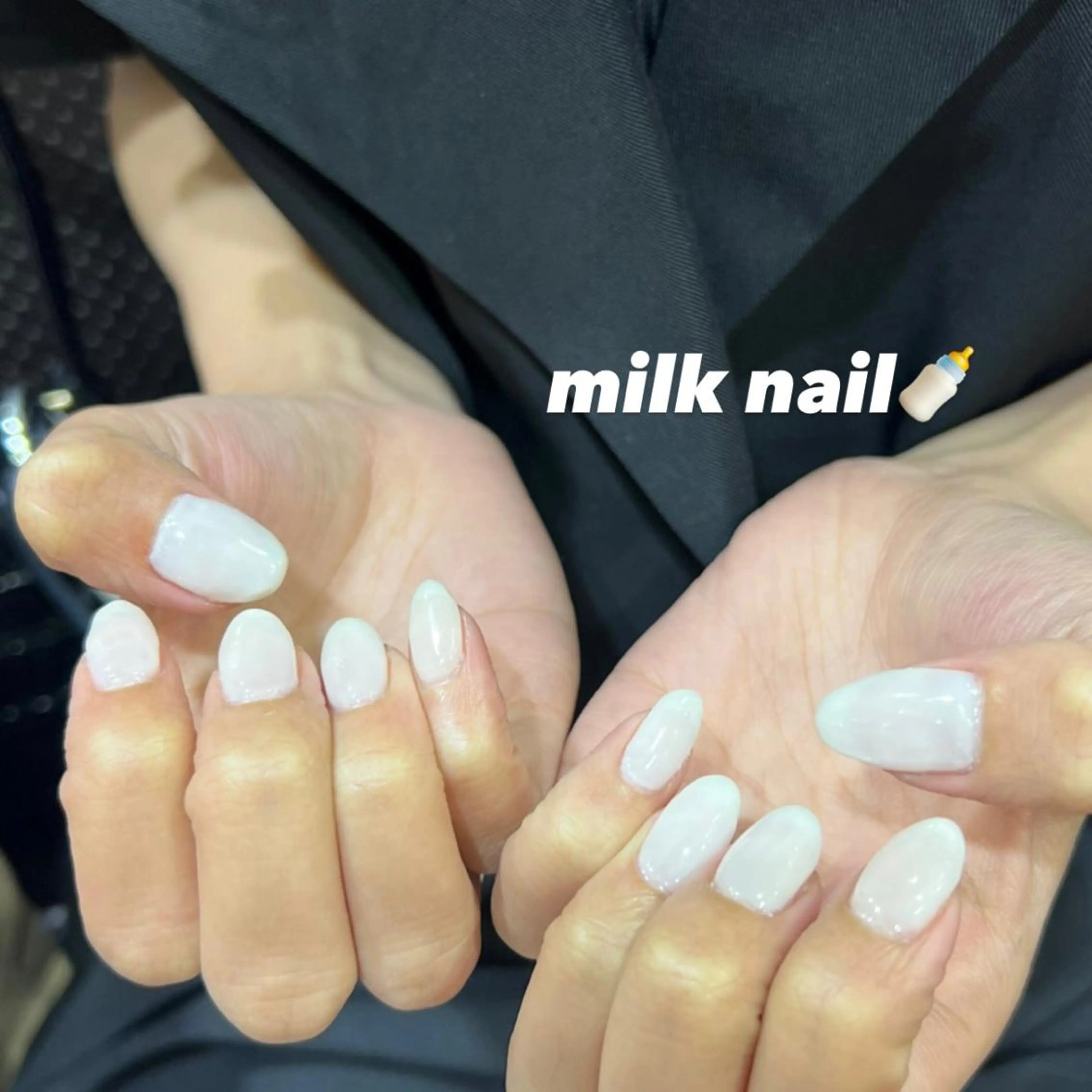 ネイル ジェルネイル ニュアンスネイル ワンカラーネイル パラジェル 暖色ｶﾗｰ/ﾚｲﾔｰ ｶｯﾄ/Yunaのヘアスタイル