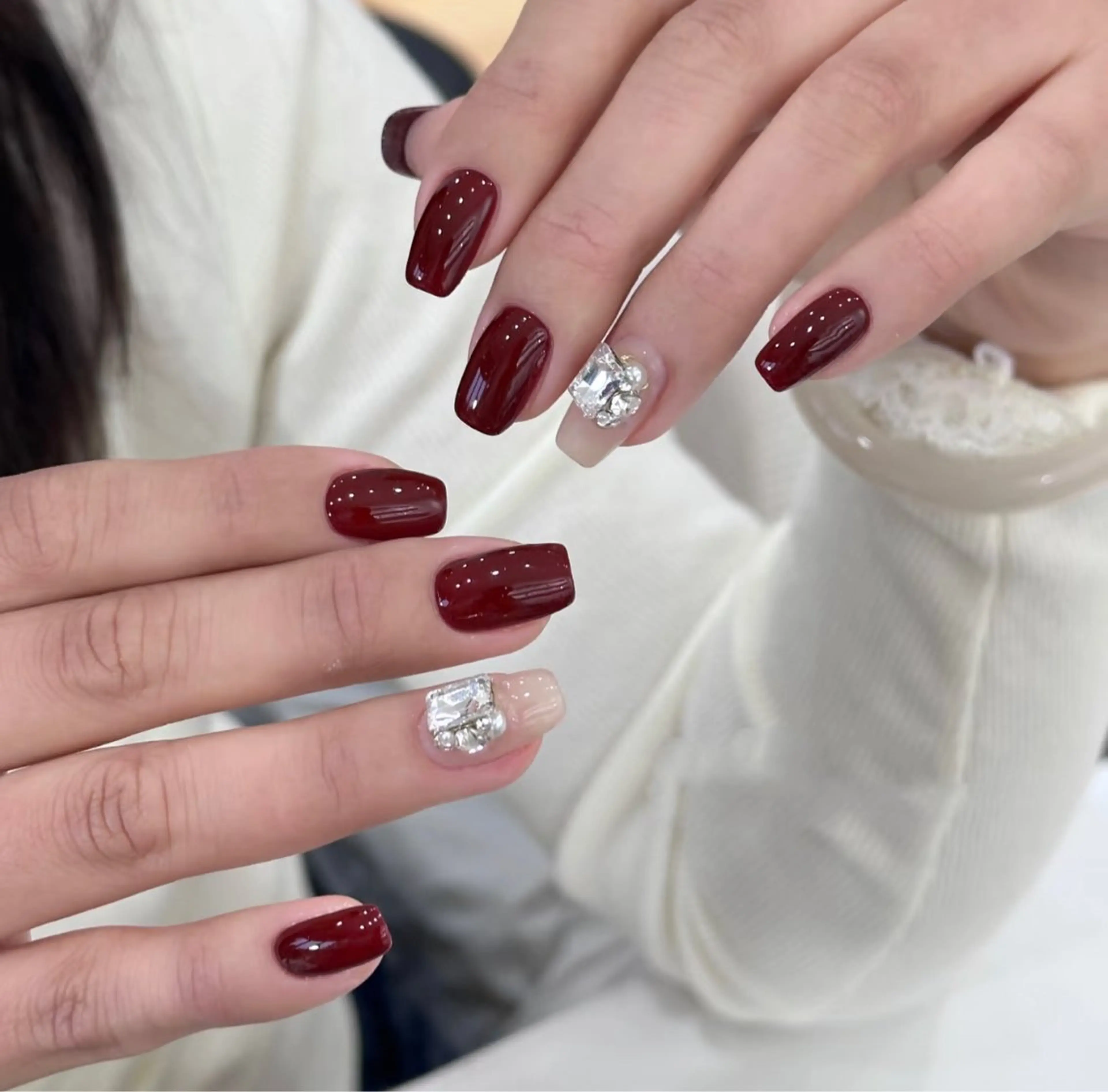 ネイル ハンドネイル ハンドケア 🍑 momo_nailのネイルデザイン