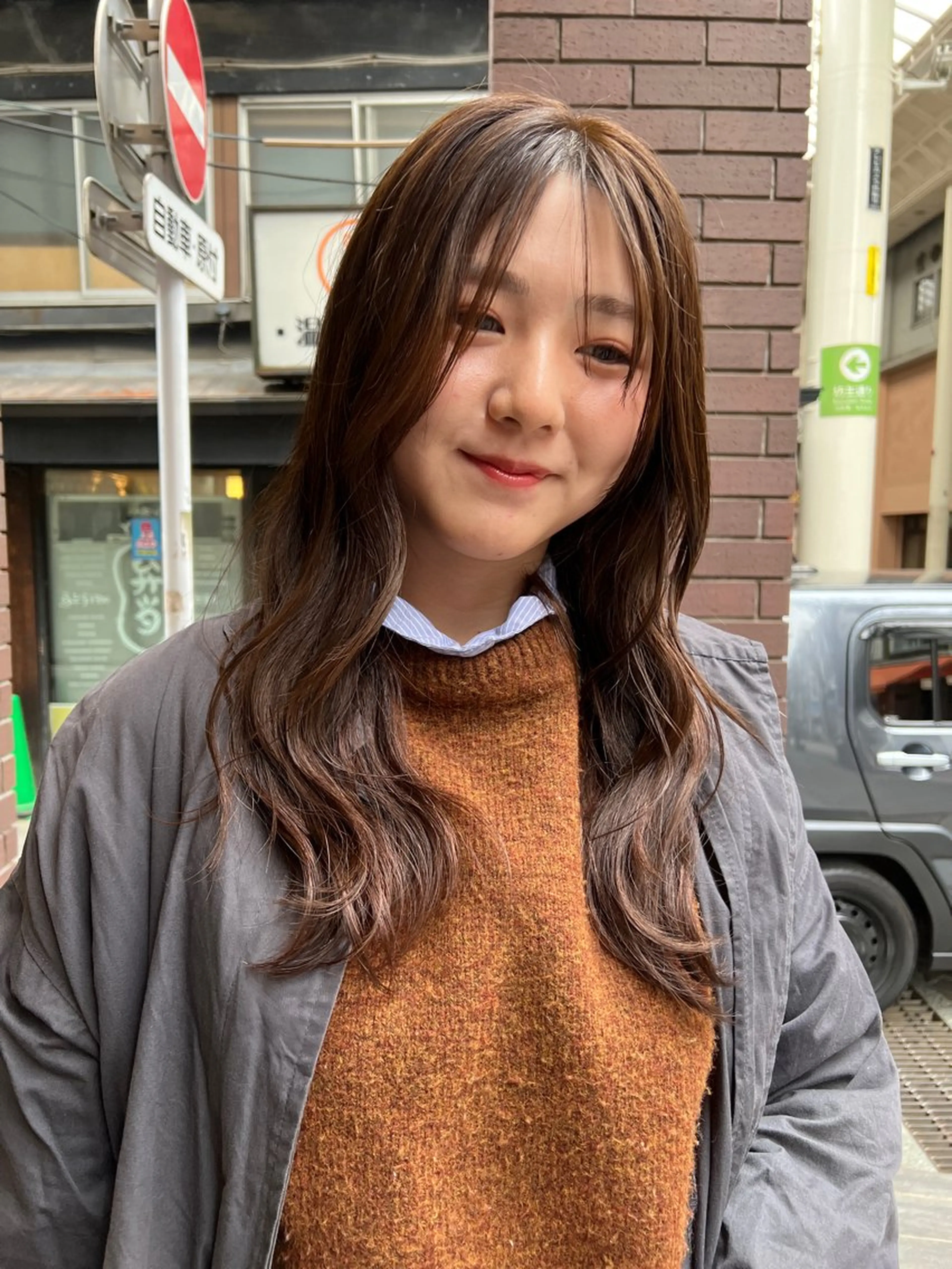 セミロング SALOWIN熊本 yuseiのヘアスタイル