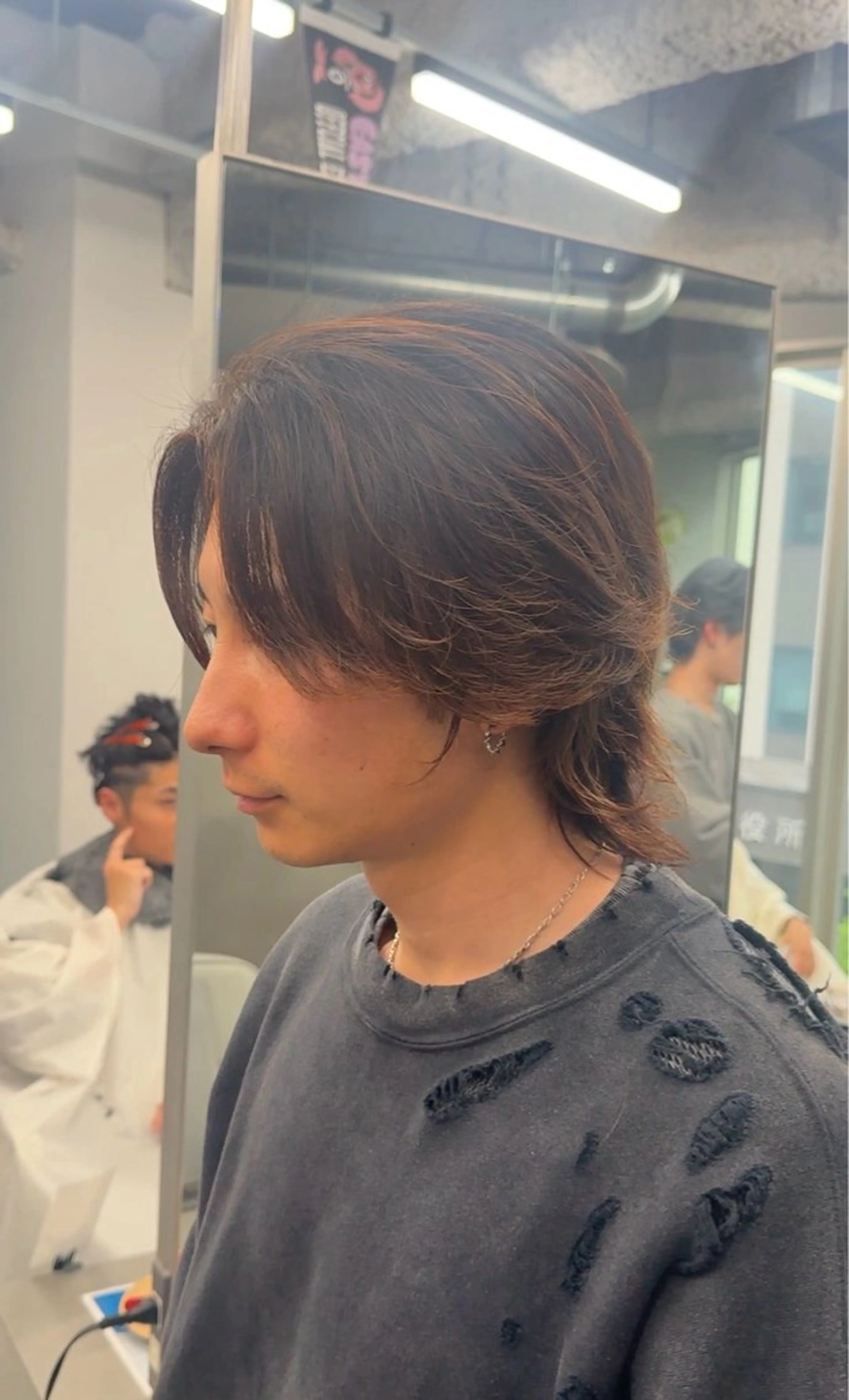 ショート パーマ ニュアンスパーマ カット パーマ 博多メンズパーマ特化 ベップハルキのヘアスタイル