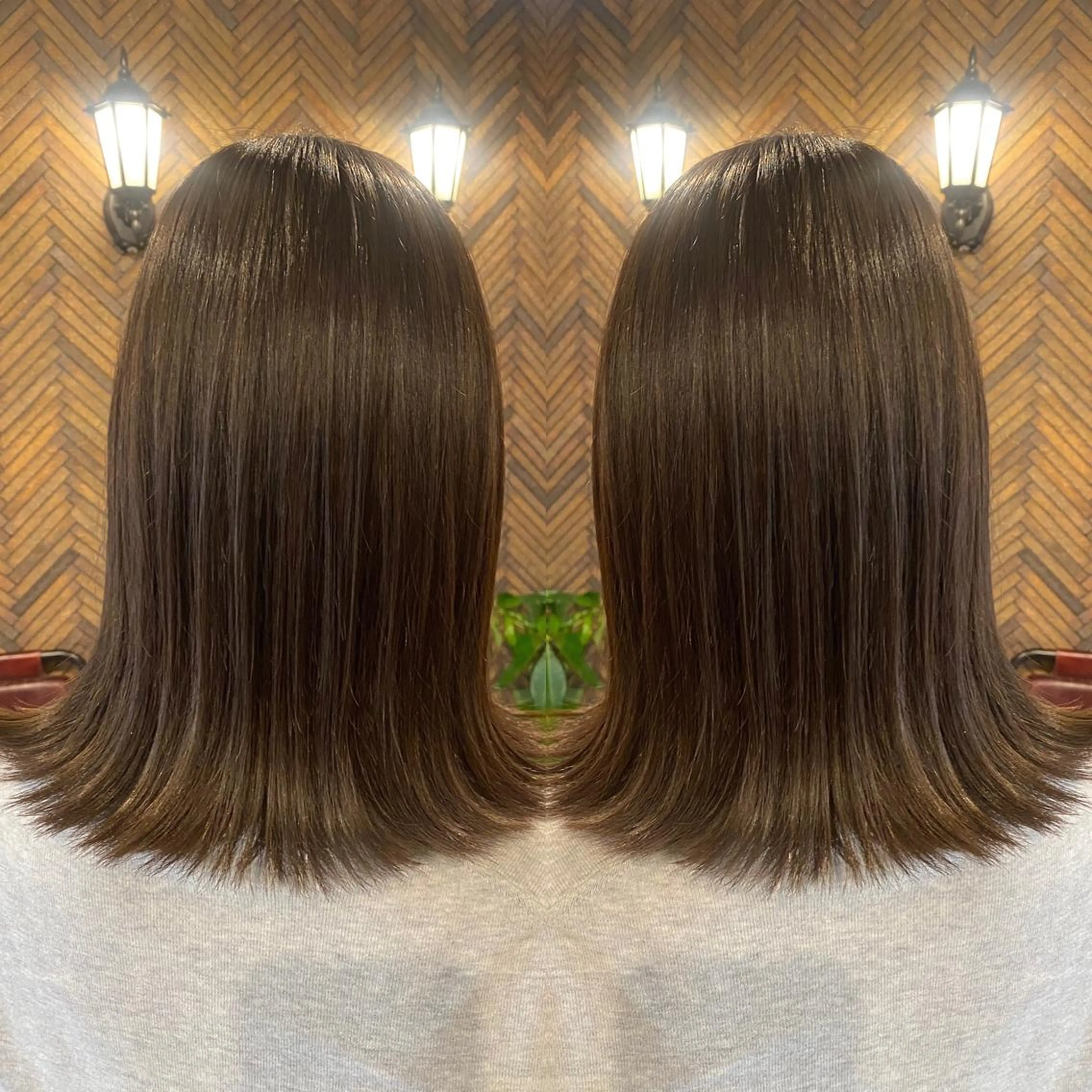 ミディアム カラー tocca 💜石田愛結💜のヘアスタイル