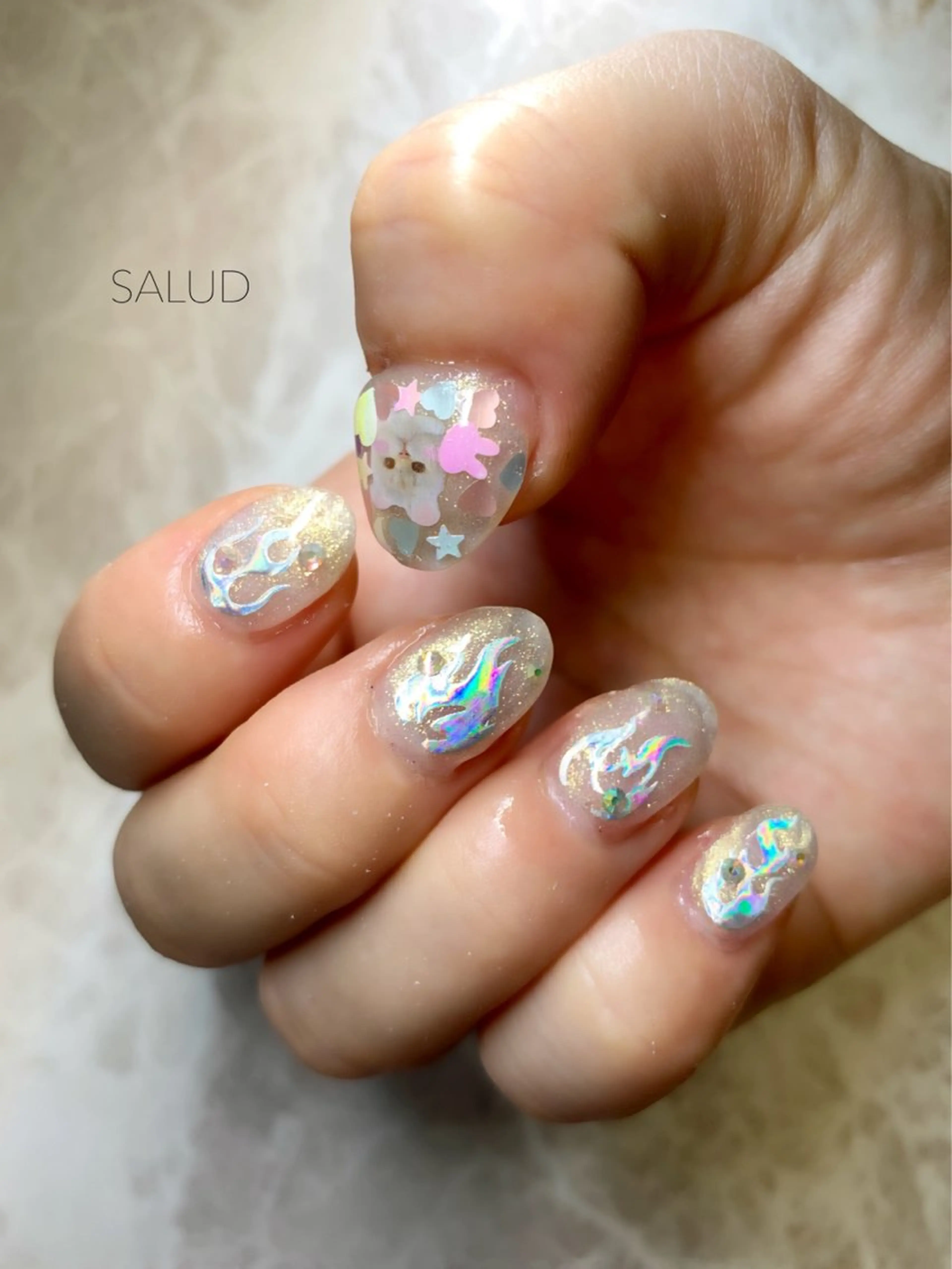 ネイル ハンドネイル Nail Salon SALUDのネイルデザイン