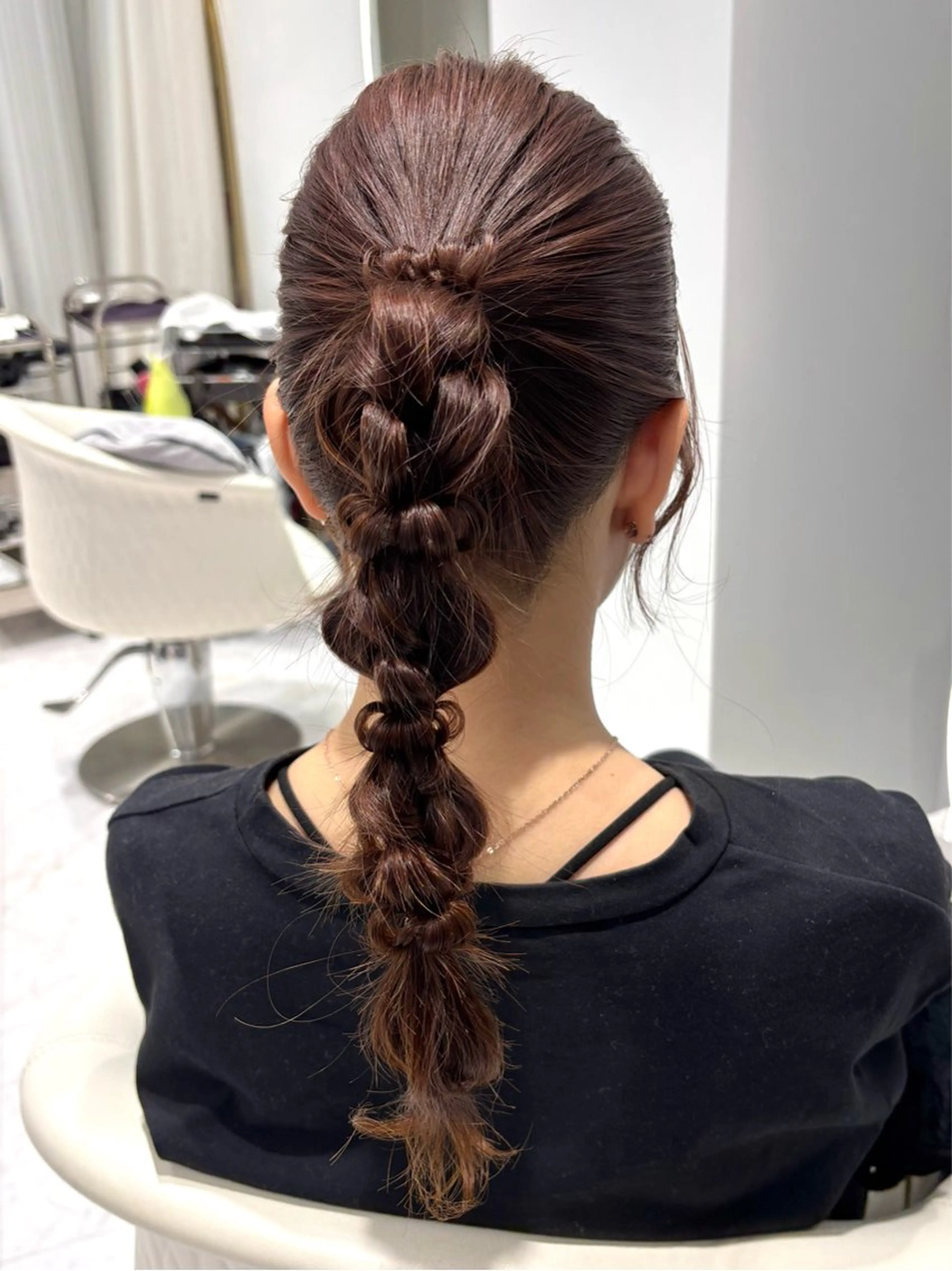 ヘアアレンジ ヘアセット 後藤 瑠菜のヘアスタイル