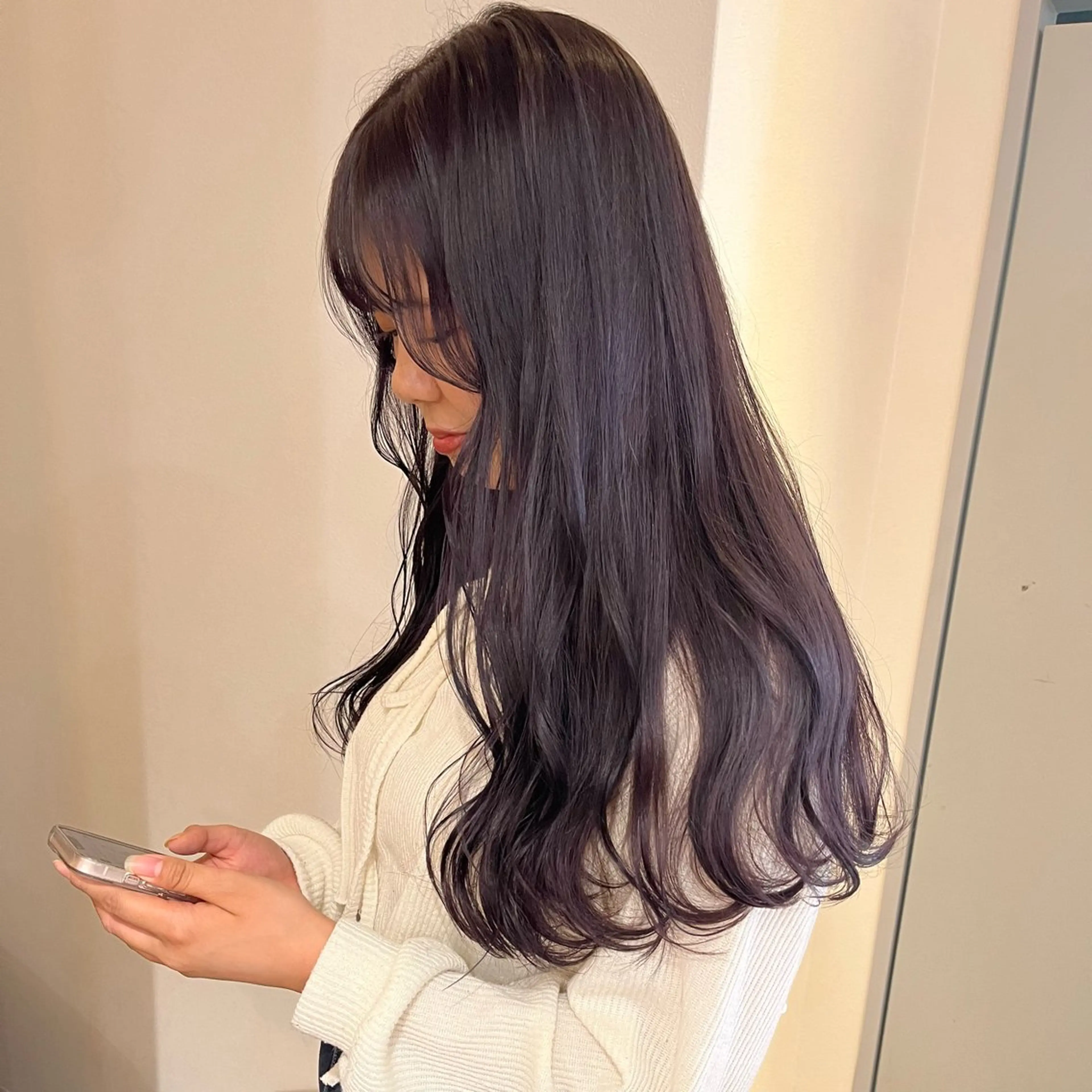 ❥ ミニモ限定 ❥ 顔まわりcut + 艶カラー + リペアtreatment ❄️の写真