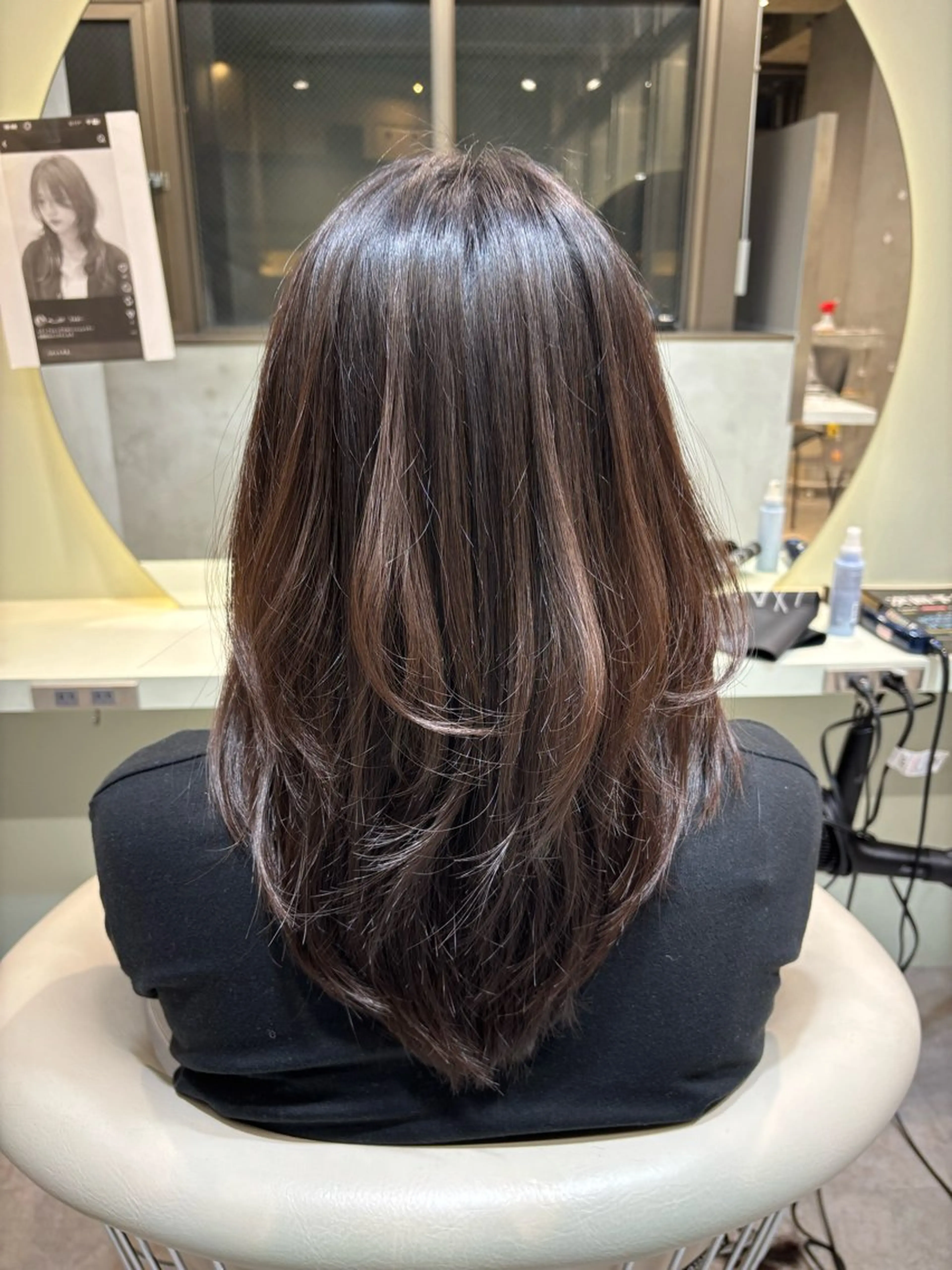 ミディアム ミディアムレイヤー レイヤーカット 大宮/トレンドヘア 🌙Kaoriのヘアスタイル