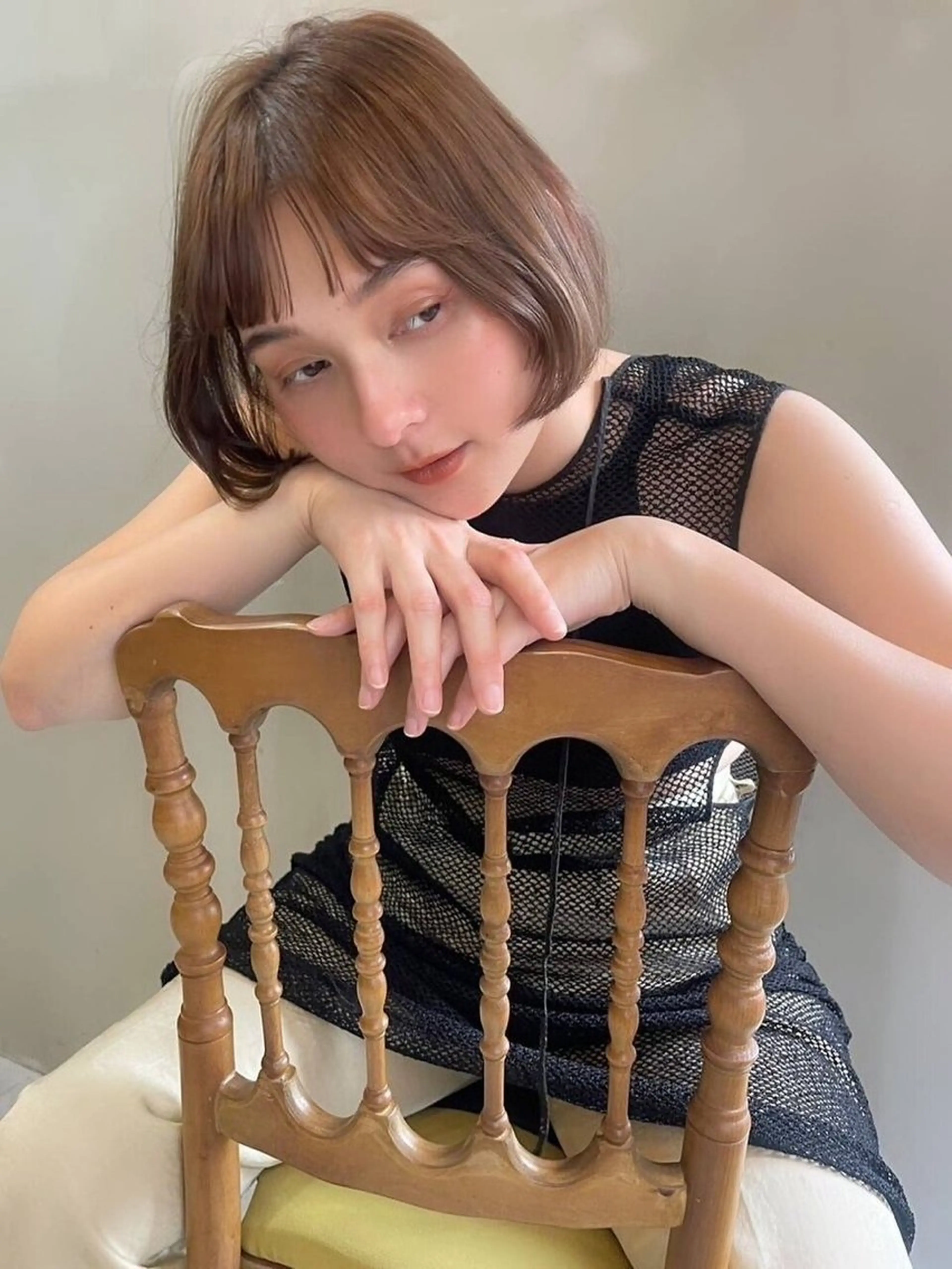 ショート カラー ショート/ボブ/ 心斎橋/宮脇美奈のヘアスタイル