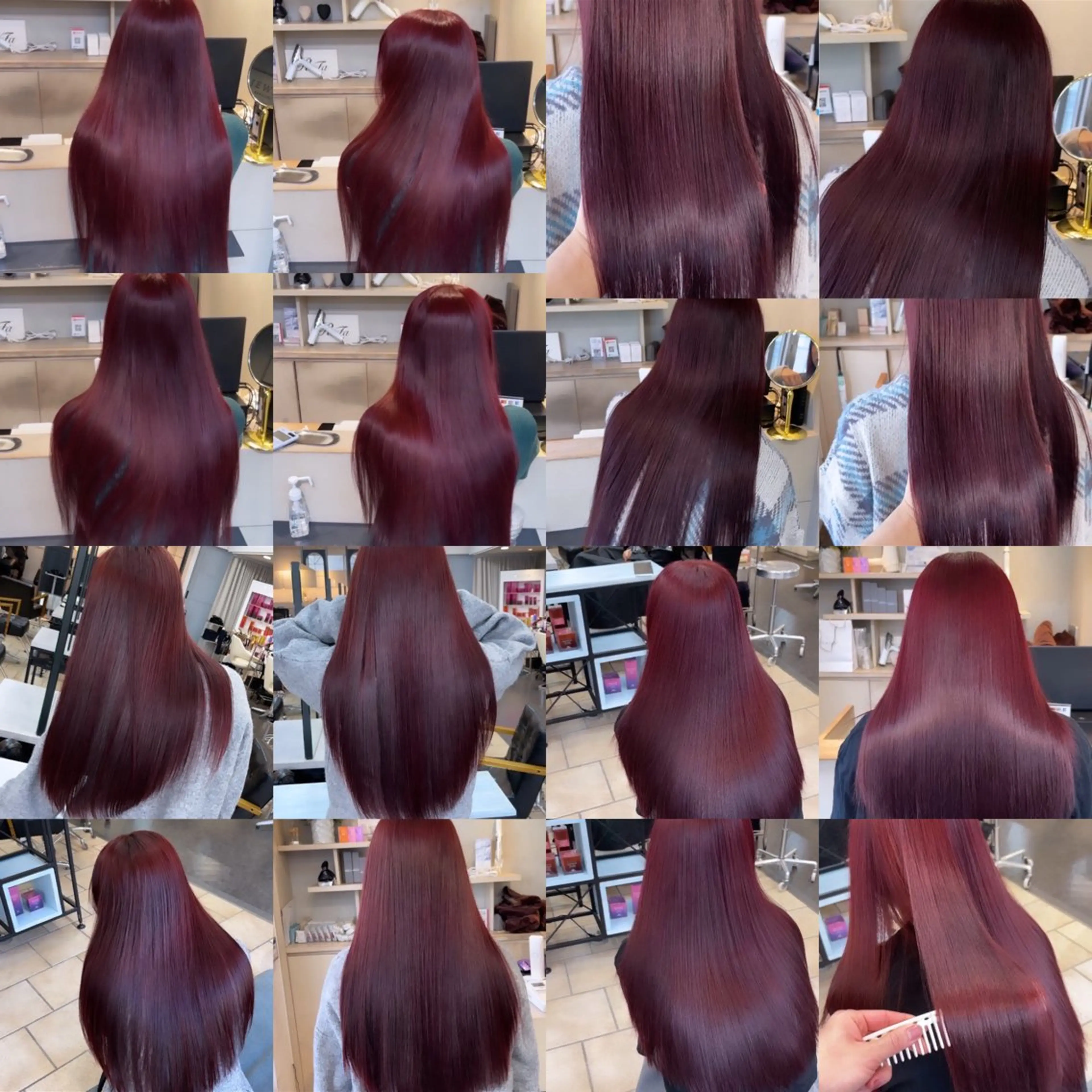 ロング 渡辺 杏斗龍のヘアスタイル