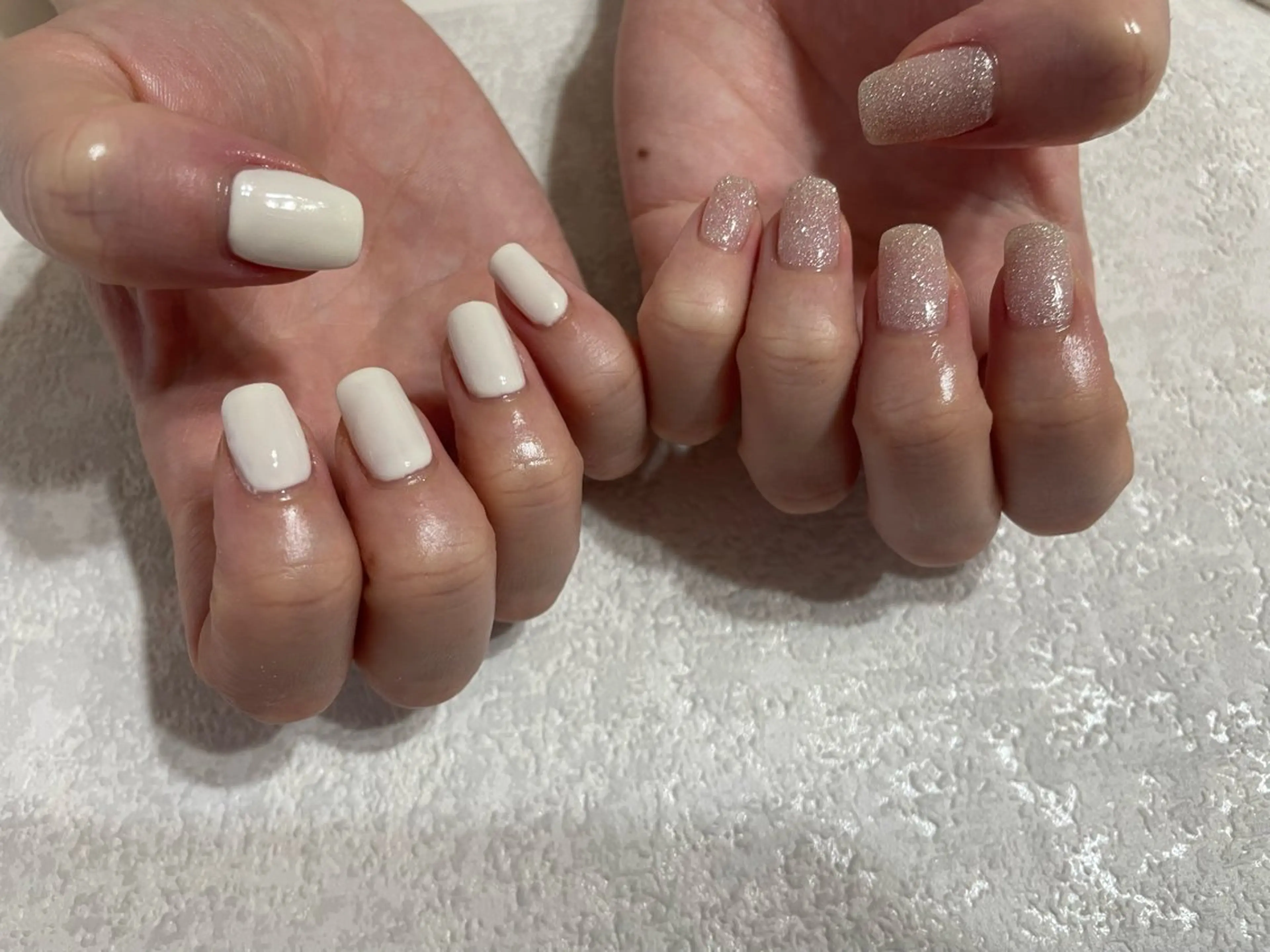 ネイル ジェルネイル メンズネイル パラジェル 春ネイル ワンホンネイル kikinail 溝の口のネイルデザイン