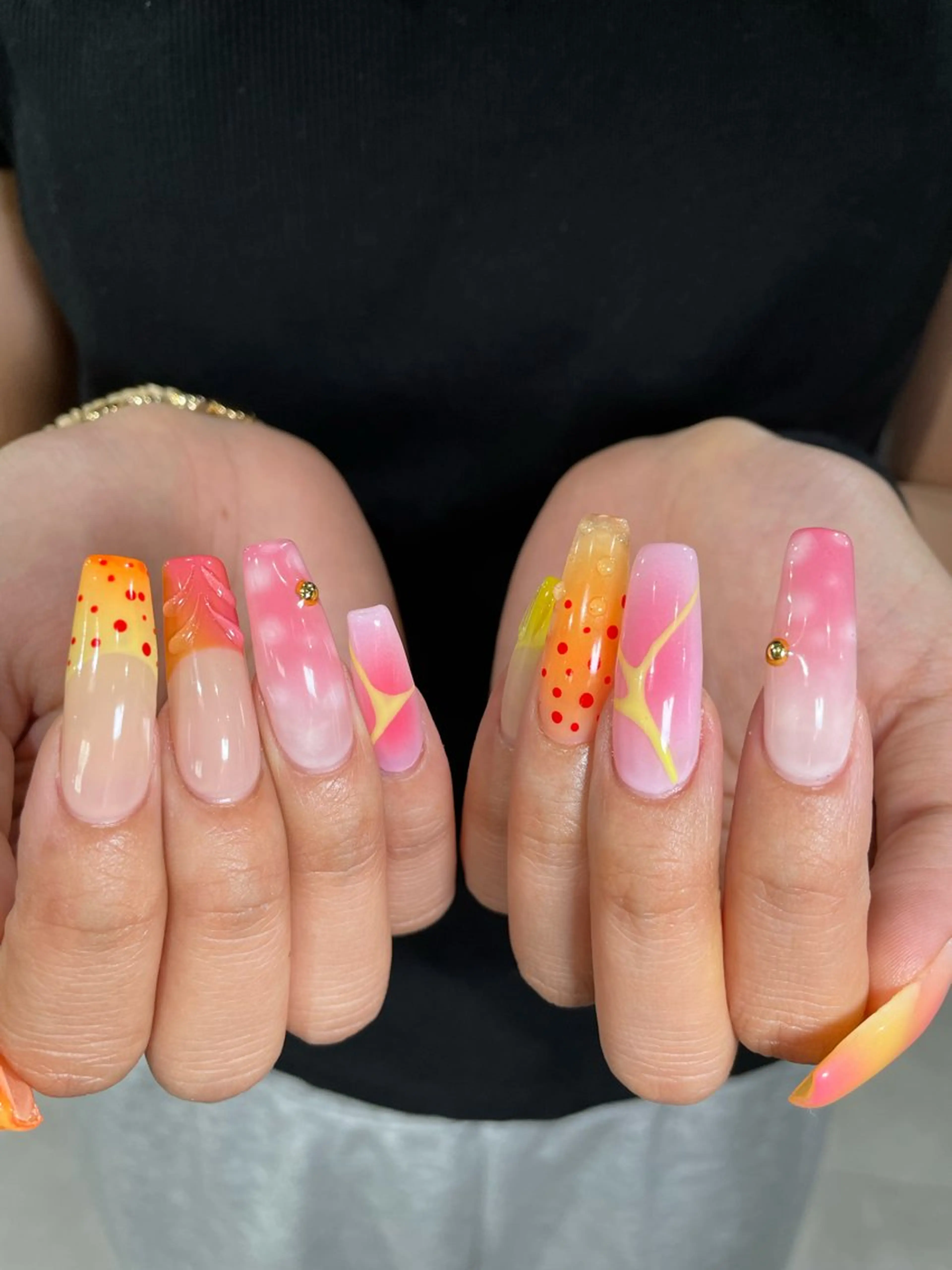 ネイル ハンドネイル Cleo 名古屋駅店 🖤Seraのネイルデザイン