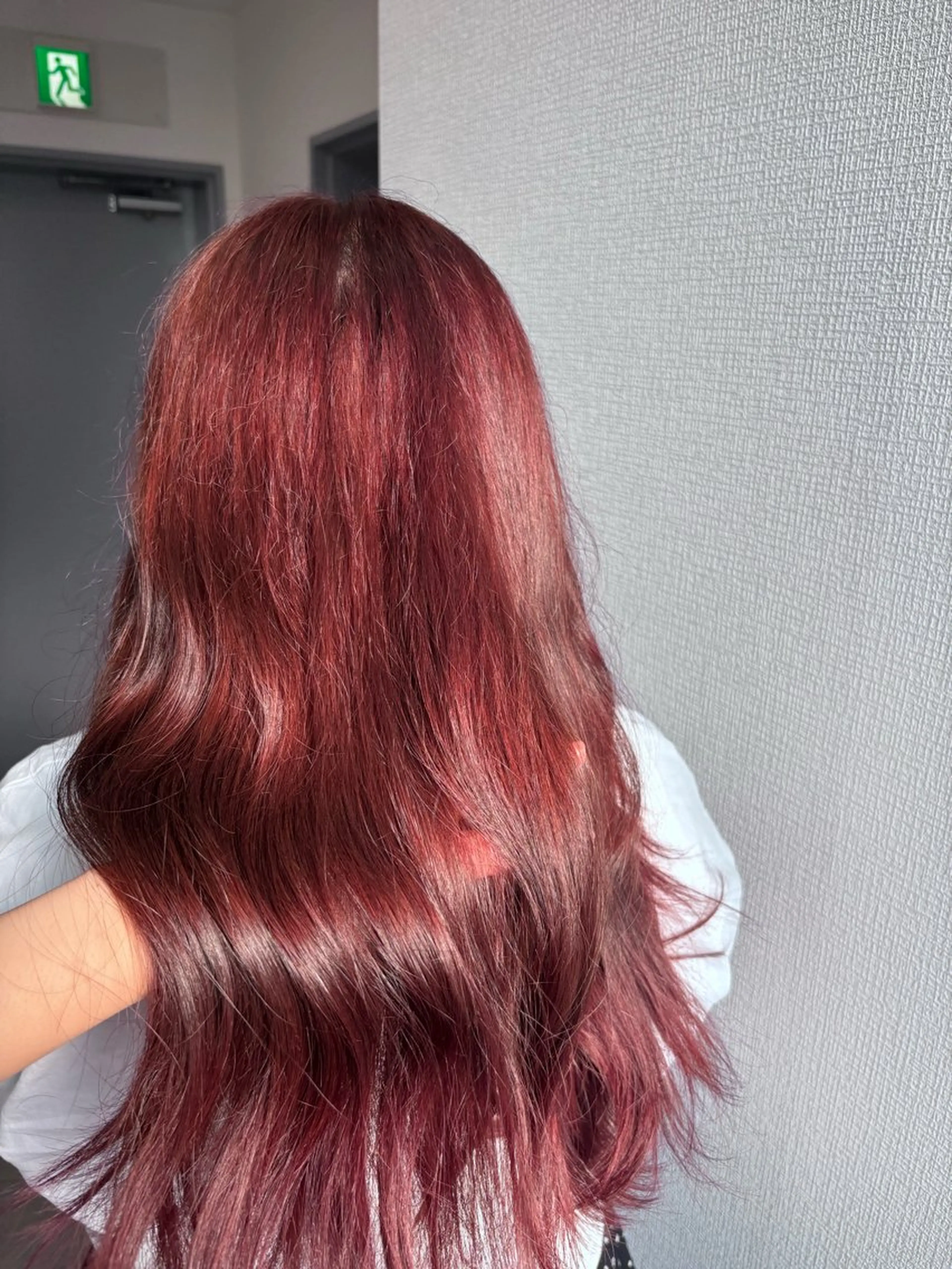 ロング カラー 韓国うる艶ハイトーン 💙ayana💙のヘアスタイル