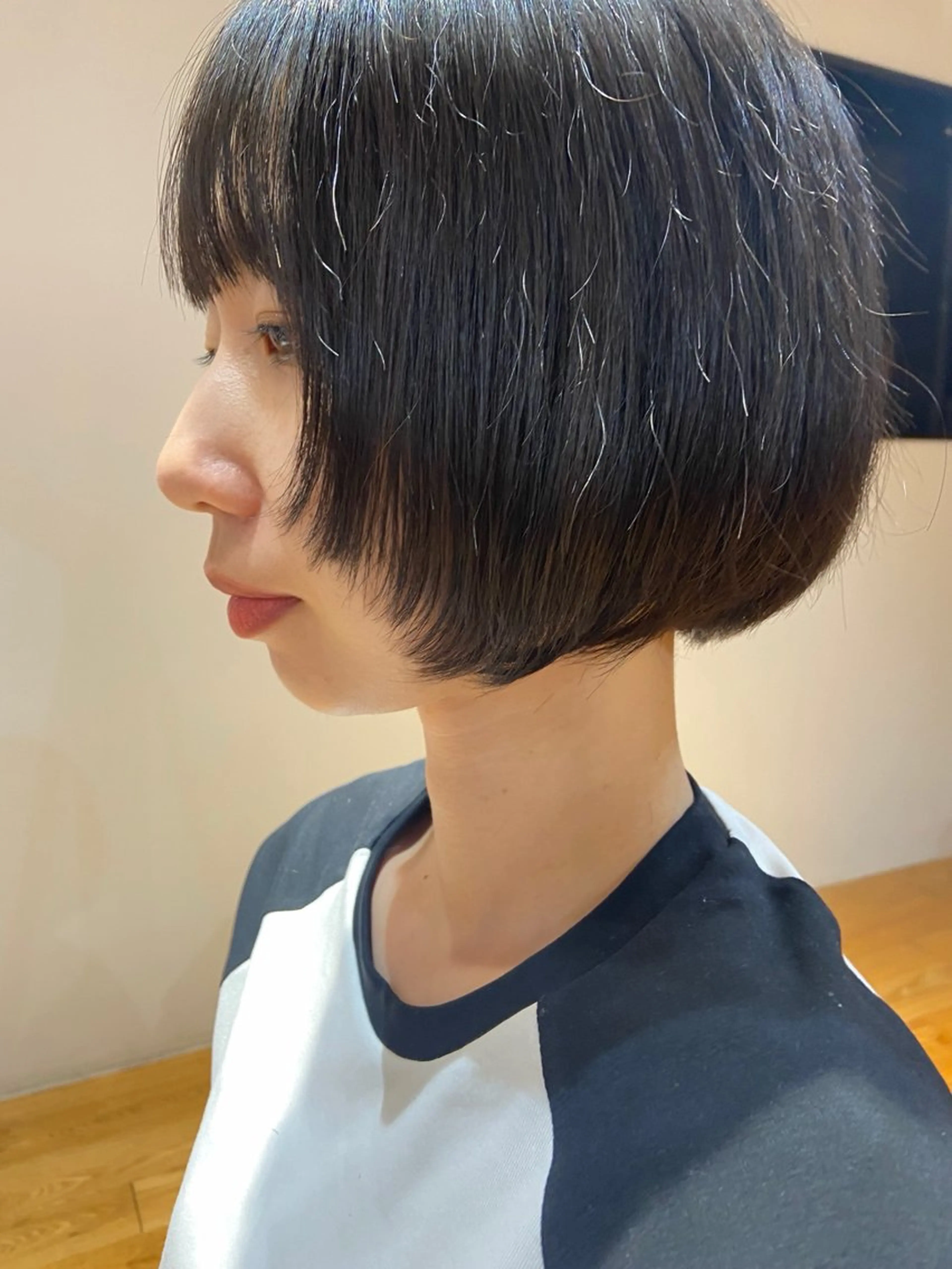 ショート ヤタガイ ミツエのヘアスタイル