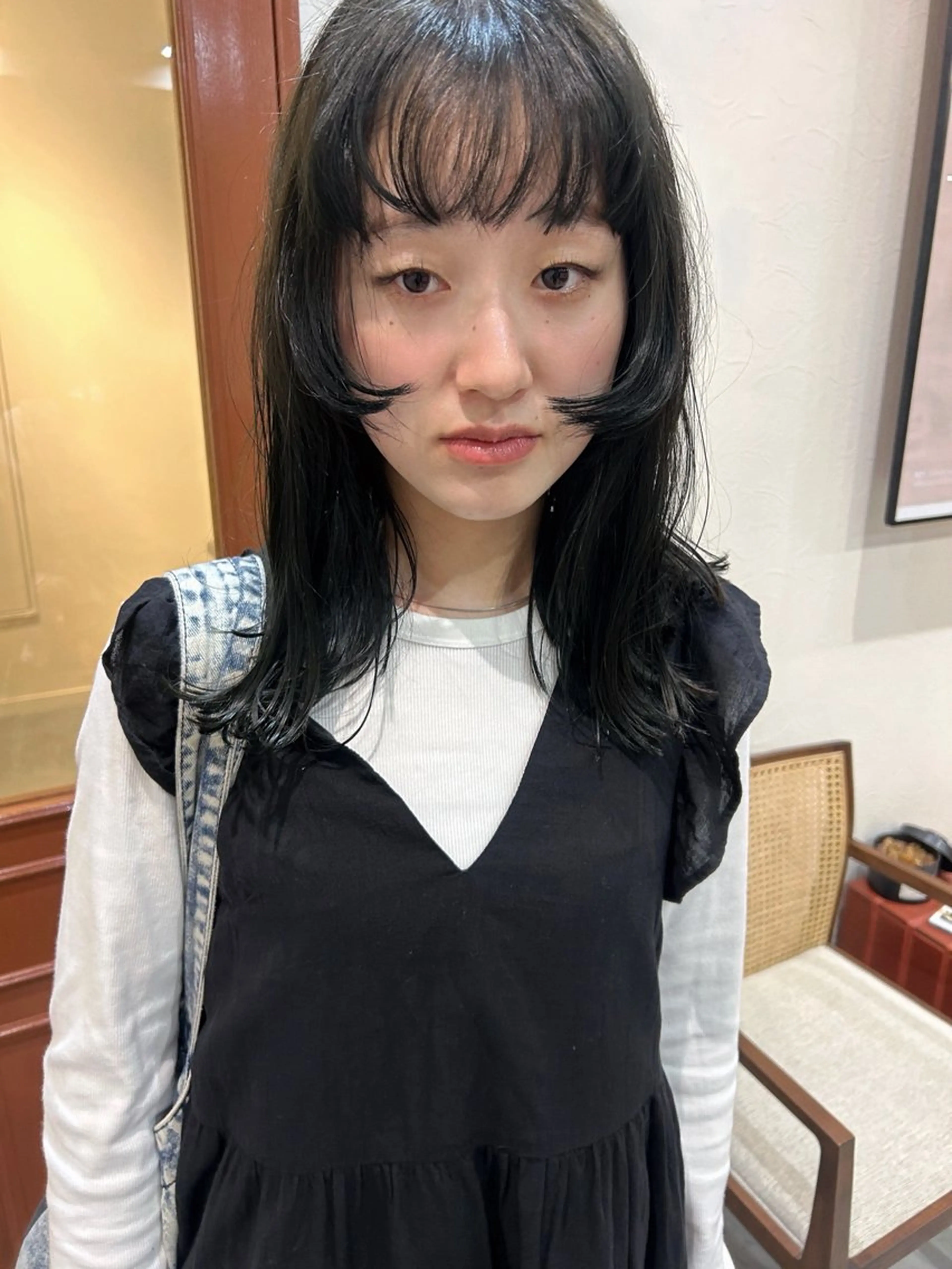 ミディアム カラー rena/伏見/ 似合わせカット⸝⋆のヘアスタイル