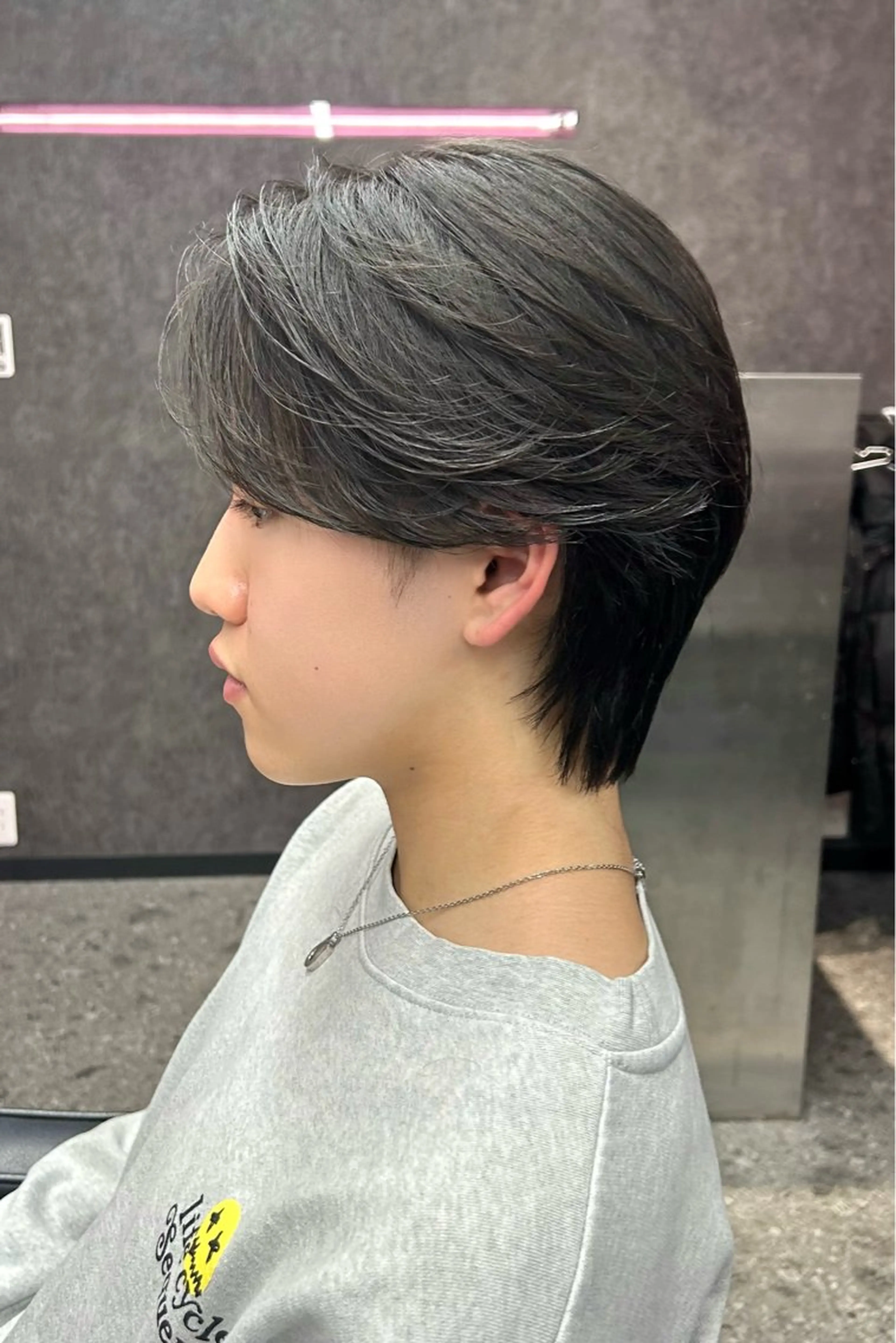 ショート カラー メンズ カット ヘアセット メンズスタイリスト 前田雄輝のヘアスタイル