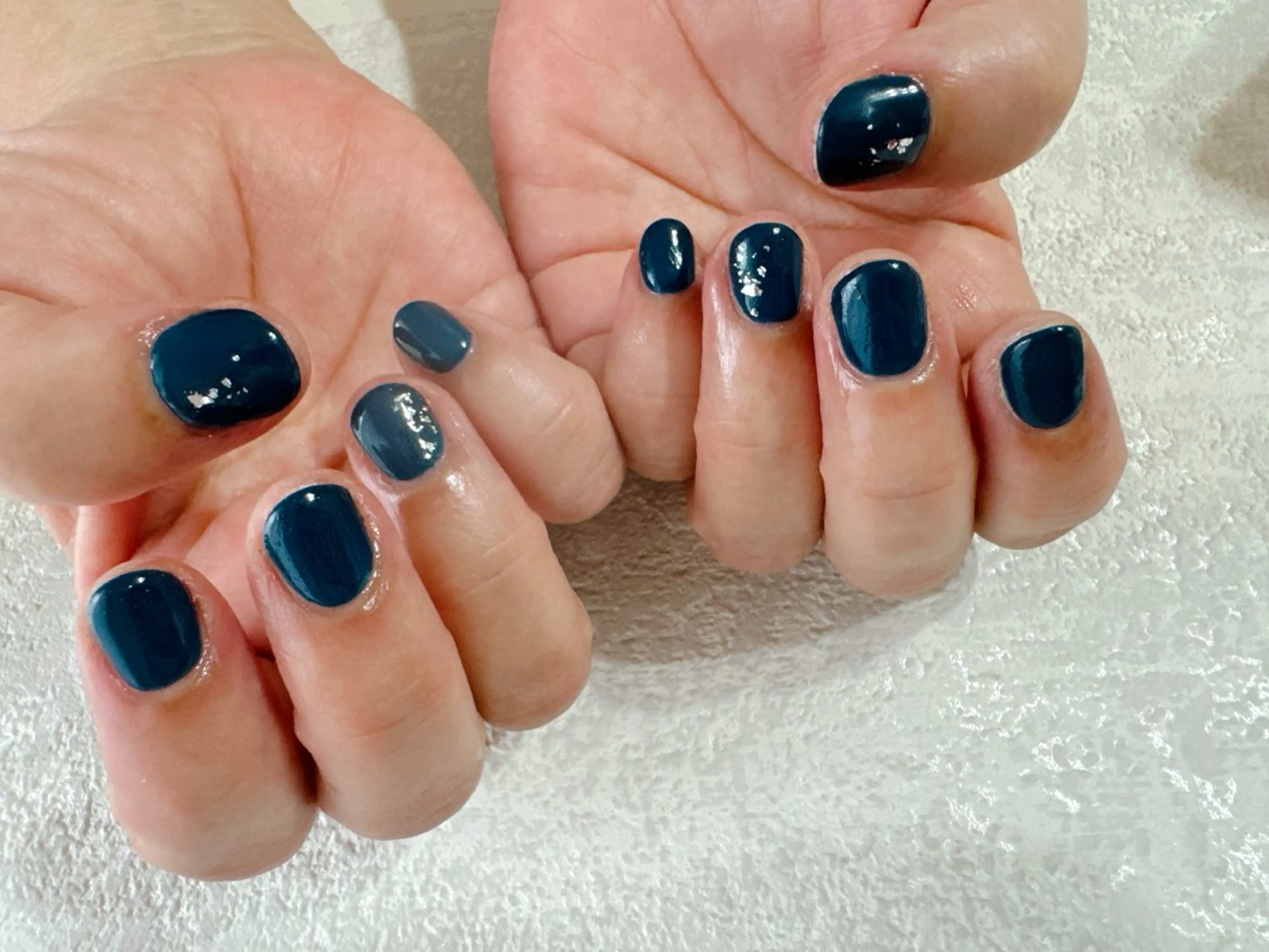 ネイル オーロラネイル フットネイル フレンチネイル ジェルネイル 韓国ネイル kikinail 溝の口のネイルデザイン