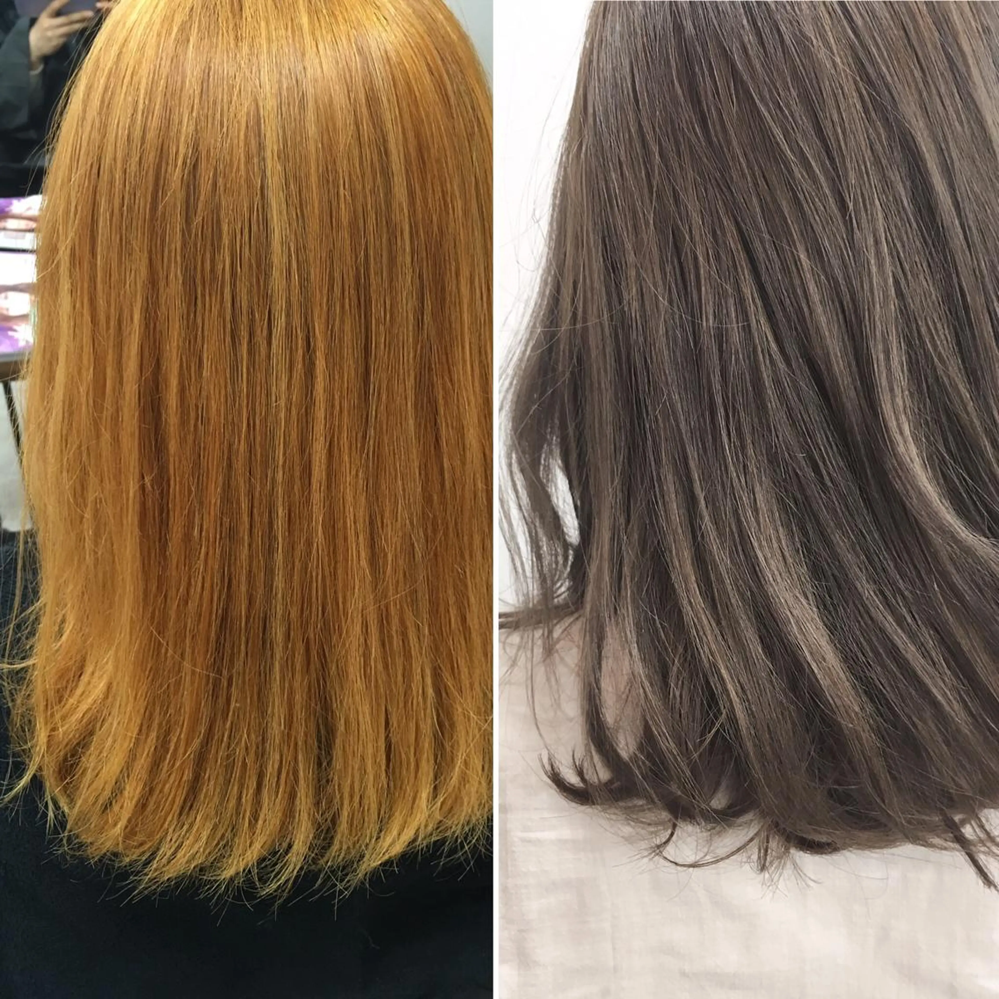 ショート ミディアム セミロング ロング カラー メンズ グレージュ カット ヘアカラー トリートメント 山口 悟のヘアスタイル