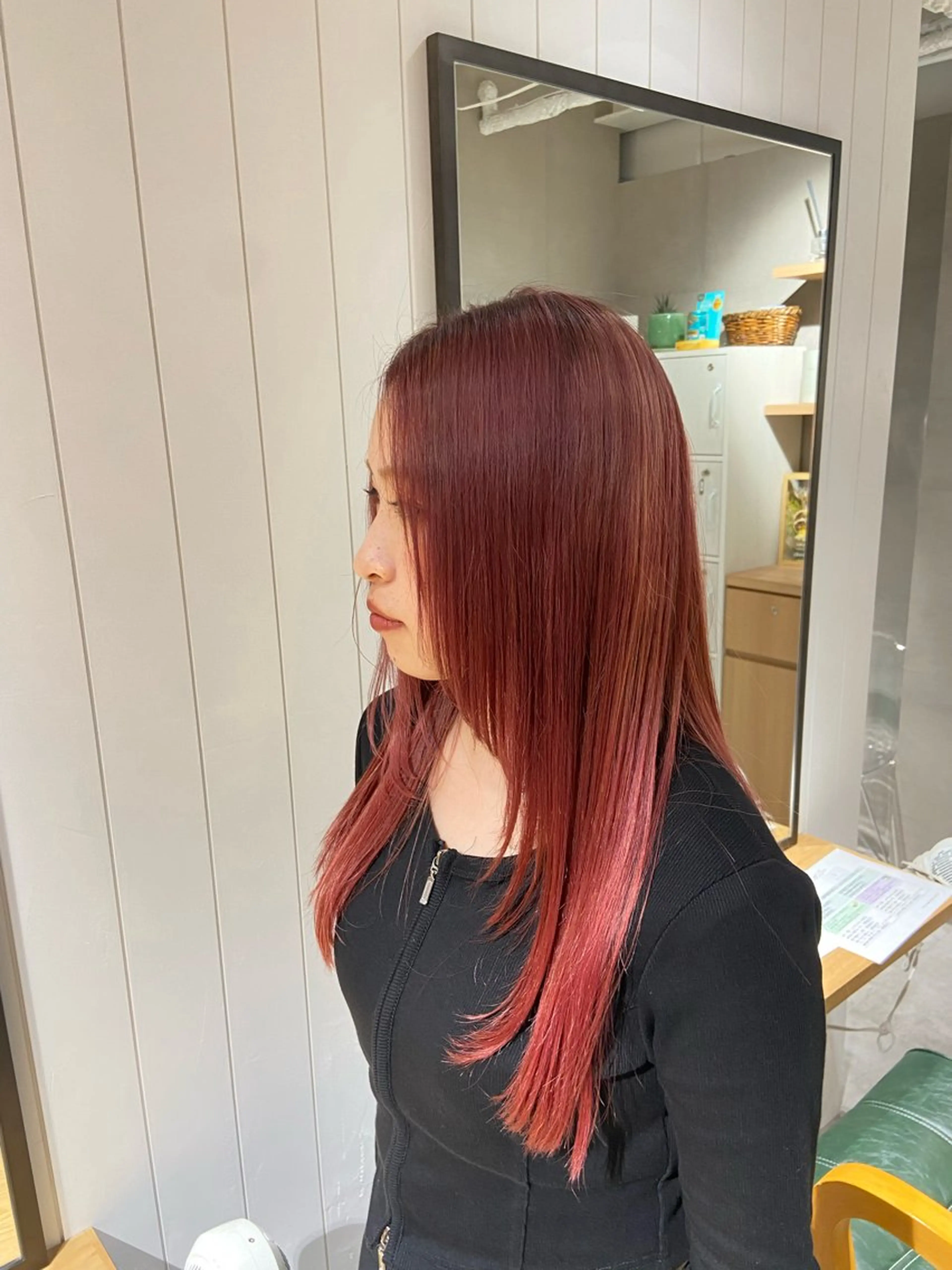 ロング カラー ピンクカラー 髪質改善資格保持者/ ナツミのヘアスタイル