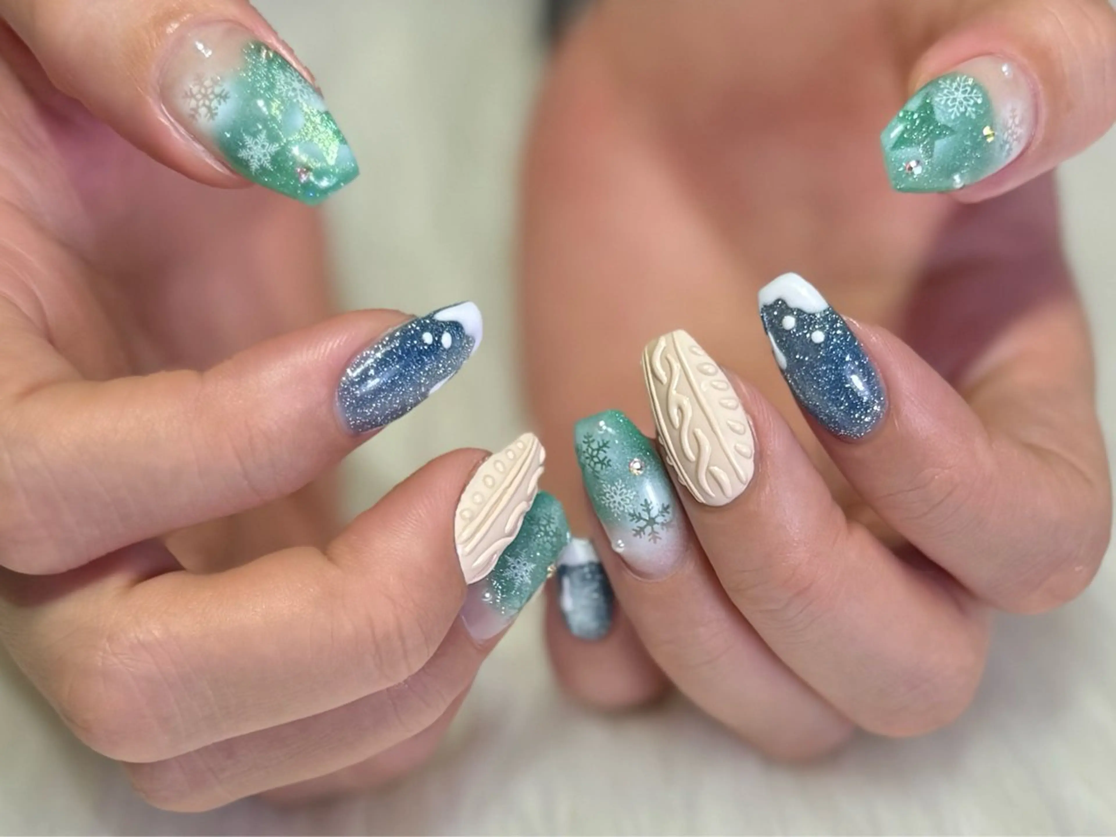 ネイル ハンドネイル Mnailsalon フィルイン対応サロンのネイルデザイン