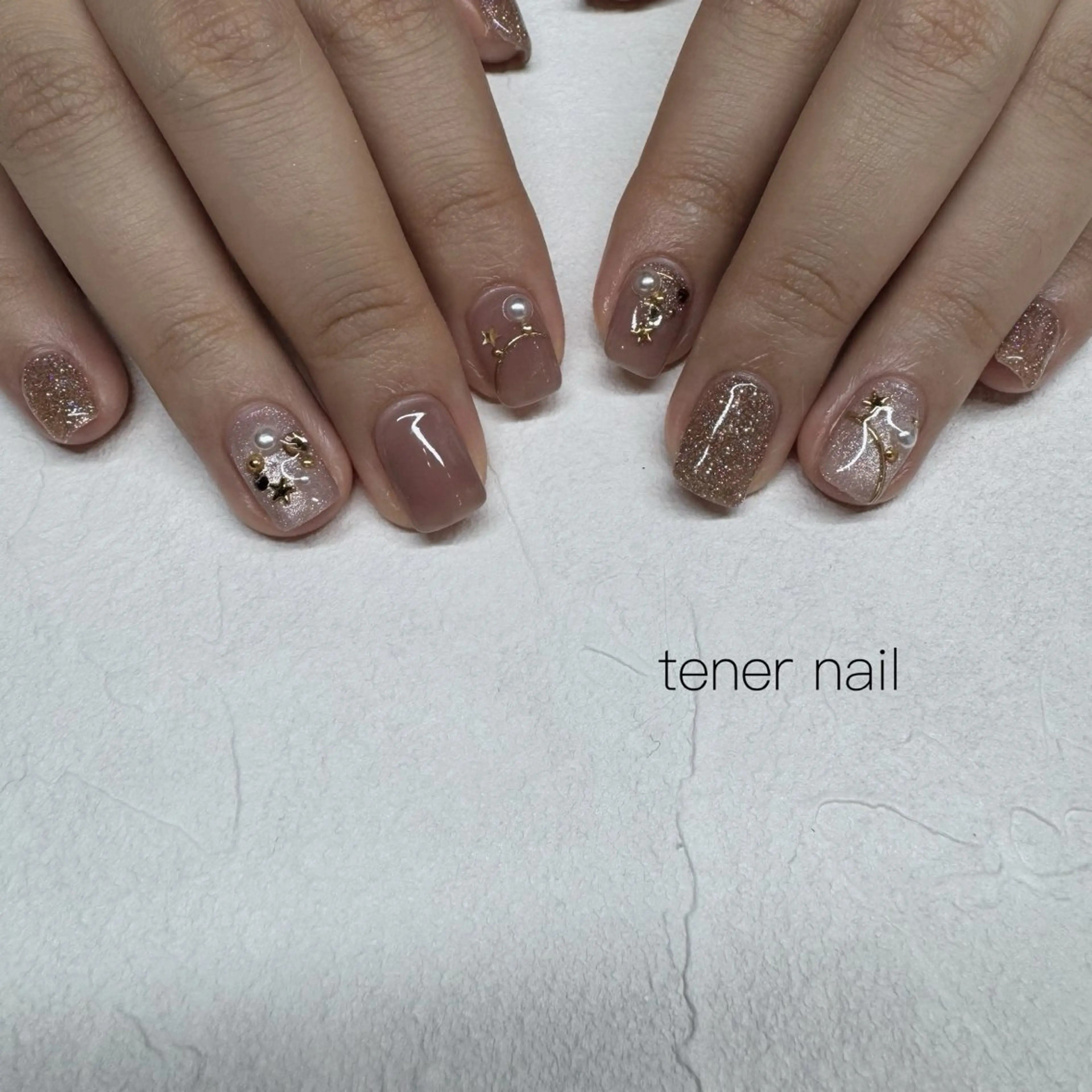 ネイル 冬ネイル クリスマス ハンドネイル テネルネイル tener nailのネイルデザイン