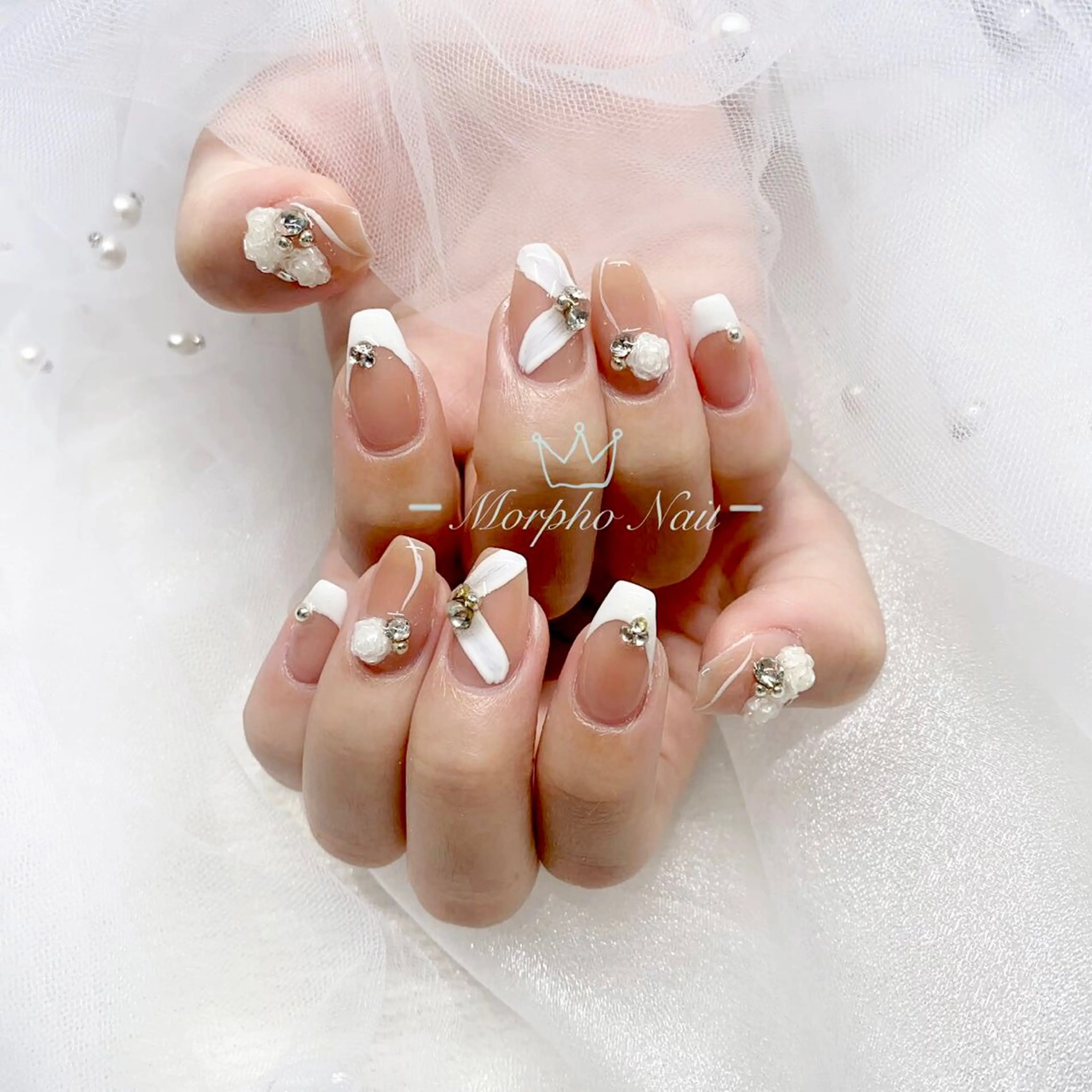 ネイル ハンドネイル Morpho nailのネイルデザイン