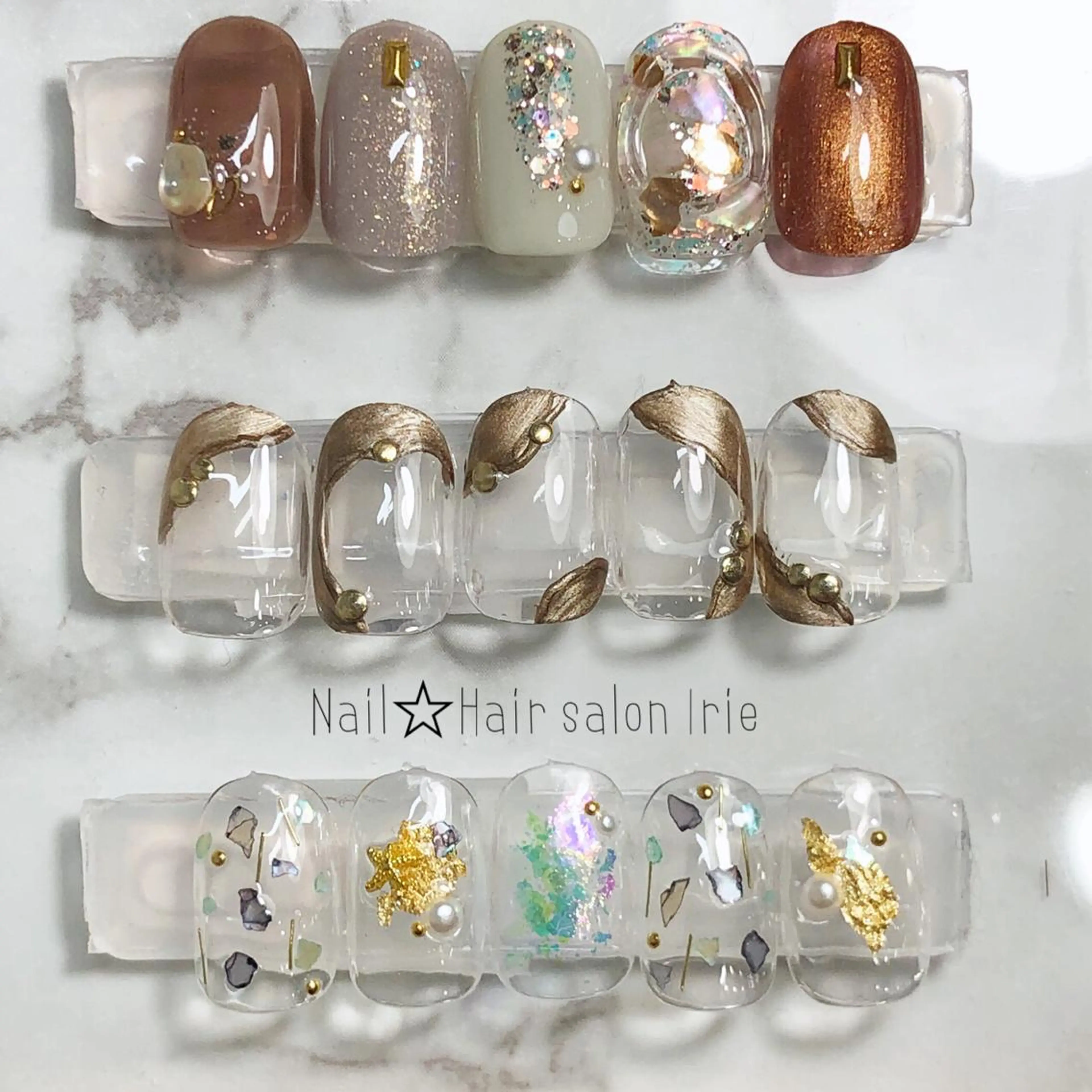 ネイル ハンドネイル Hair salon Irie所属・與儀 知佳のネイルデザイン