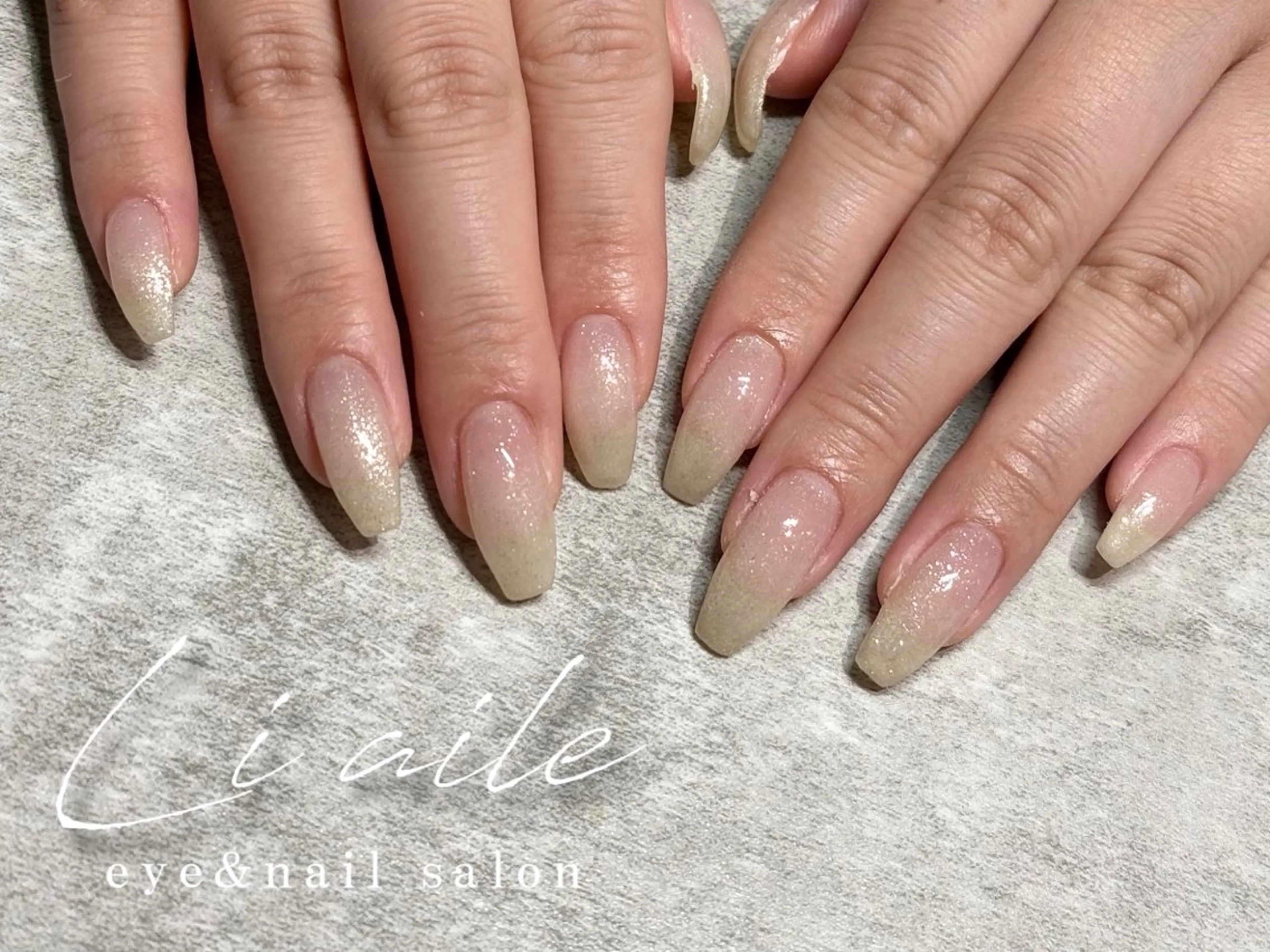 ネイル ラメ(グリッター) ワンカラーネイル Li aile yuuka🩰🎀のネイルデザイン