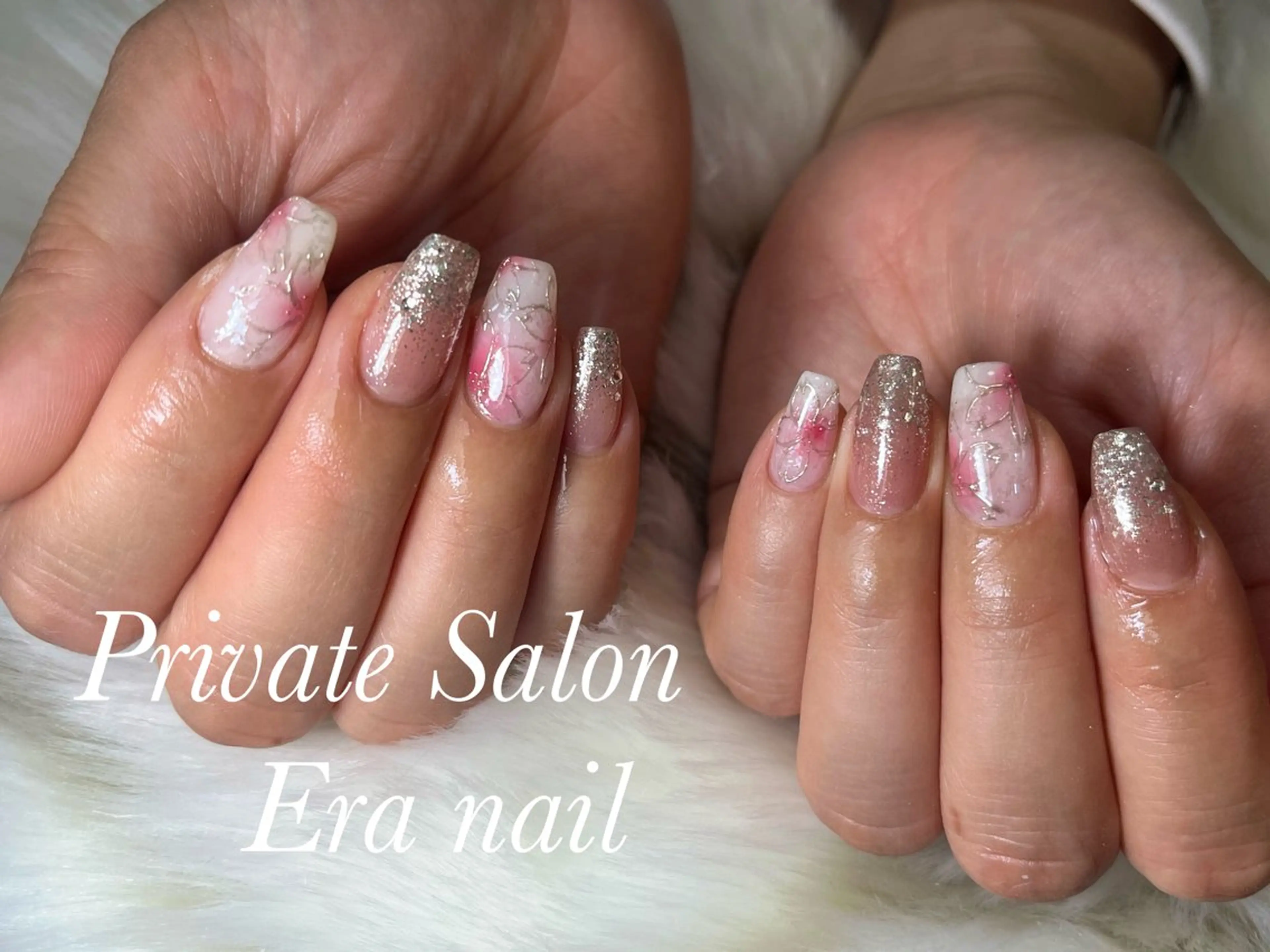 ネイル 桜ネイル Era nailのネイルデザイン