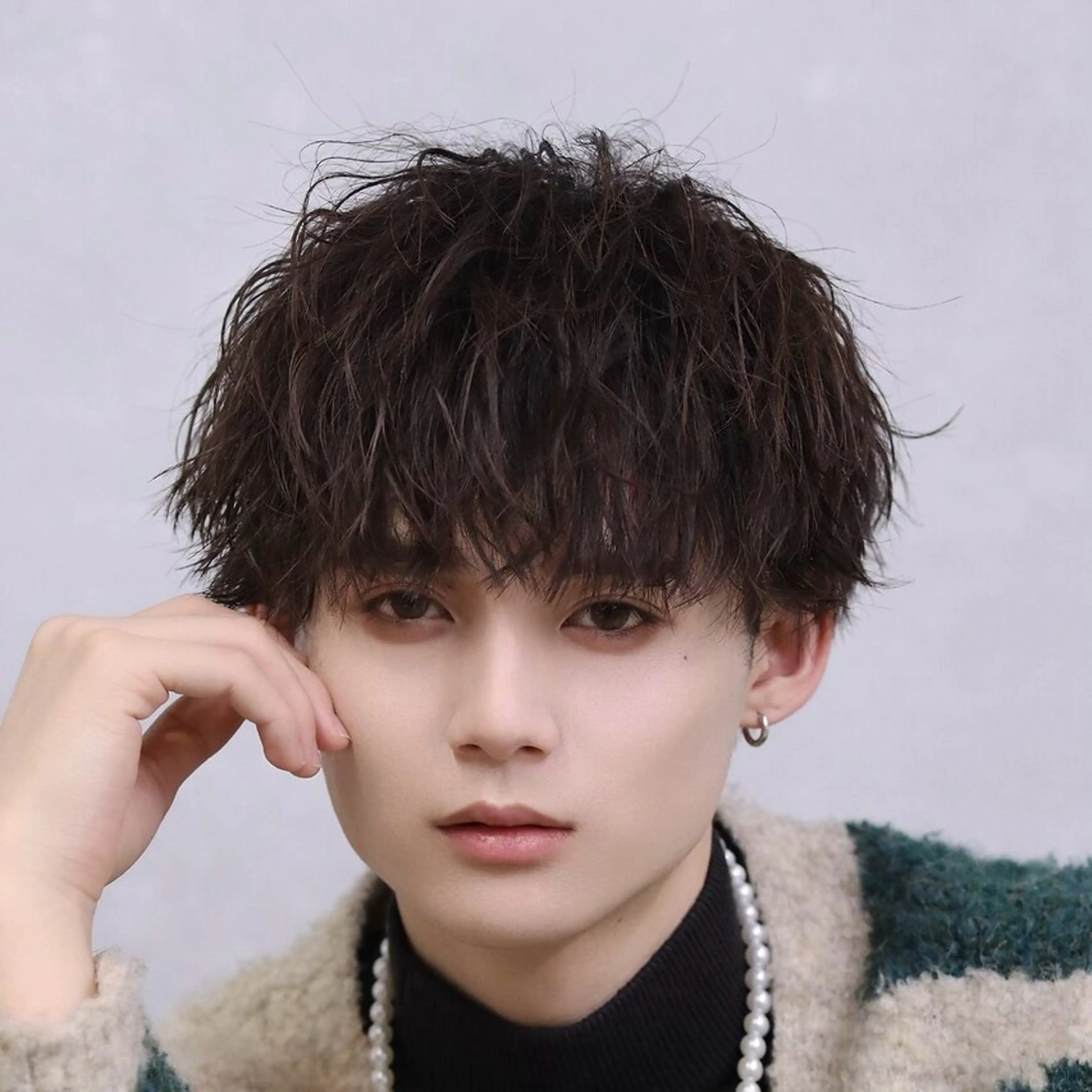 パーマ メンズ メンズパーマ ツイストスパイラルパーマ スパイラルパーマ カット パーマ メンズ特化/パーマ/ ブリーチ/福島 千颯のヘアスタイル