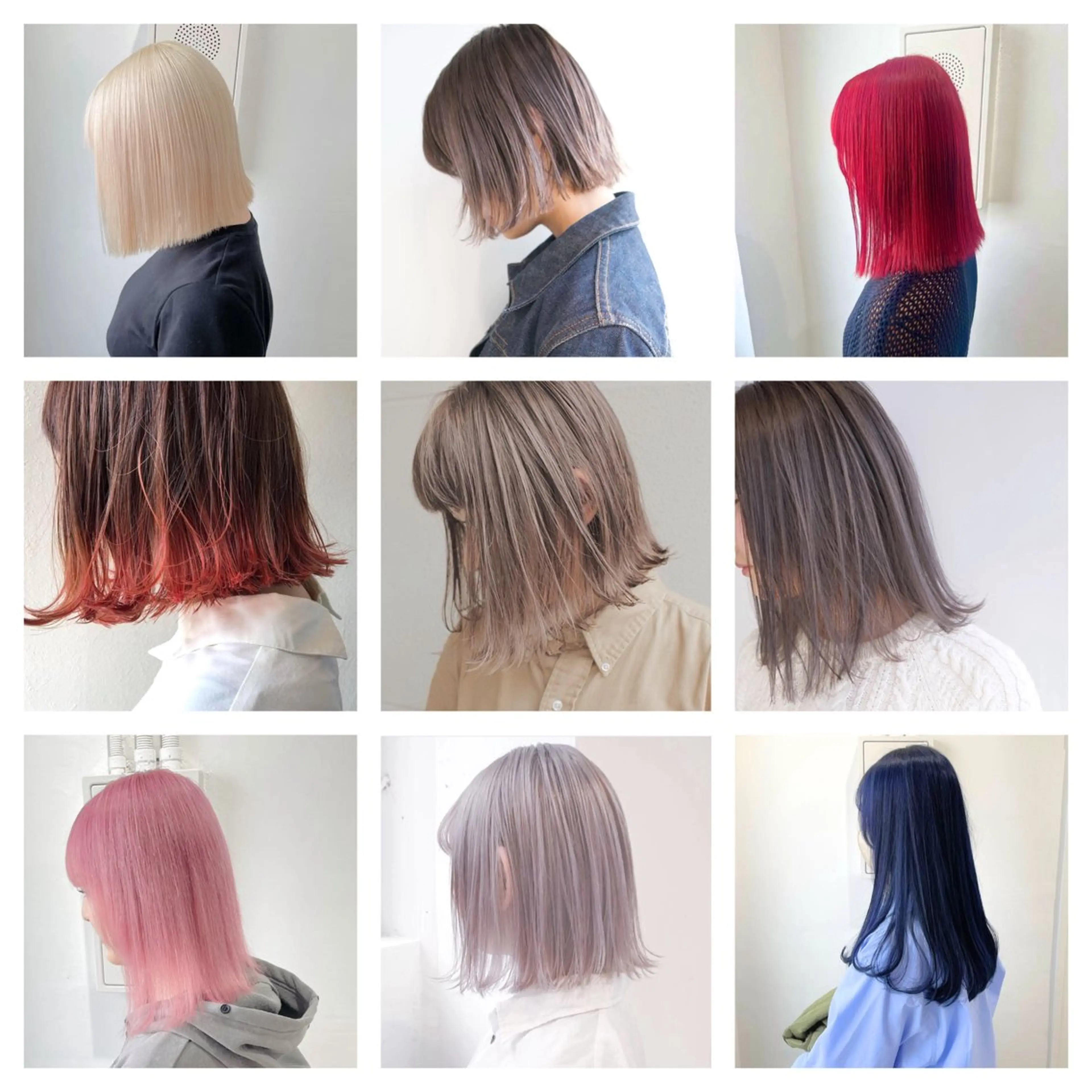 【ダメージ最小限】カット&ダブルケアブリーチ&カラー&処理剤補強トリートメント✂︎✂︎の写真