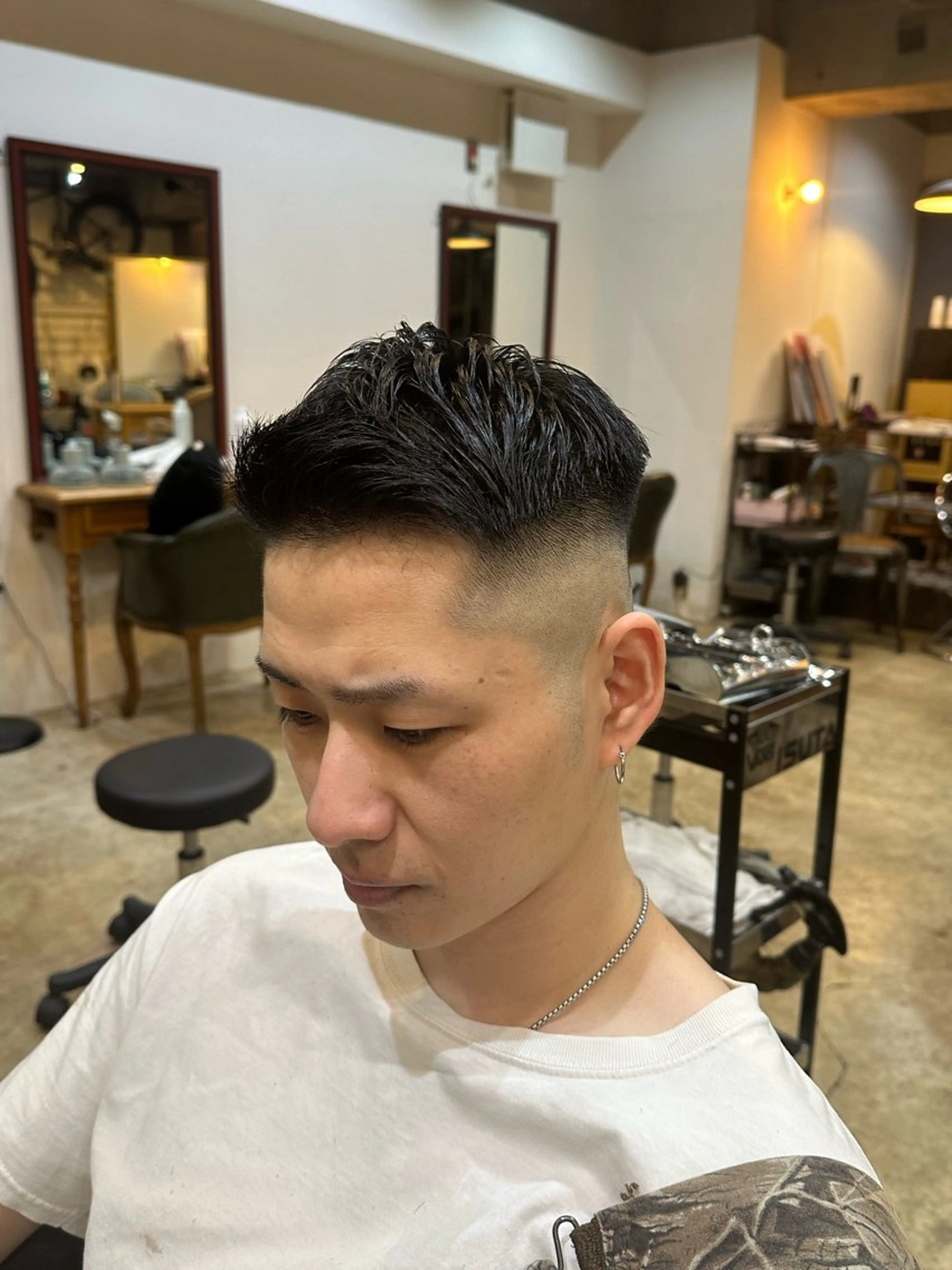 メンズ フェードカット カット ISUTA所属・ISUTA　中村 翔のヘアスタイル