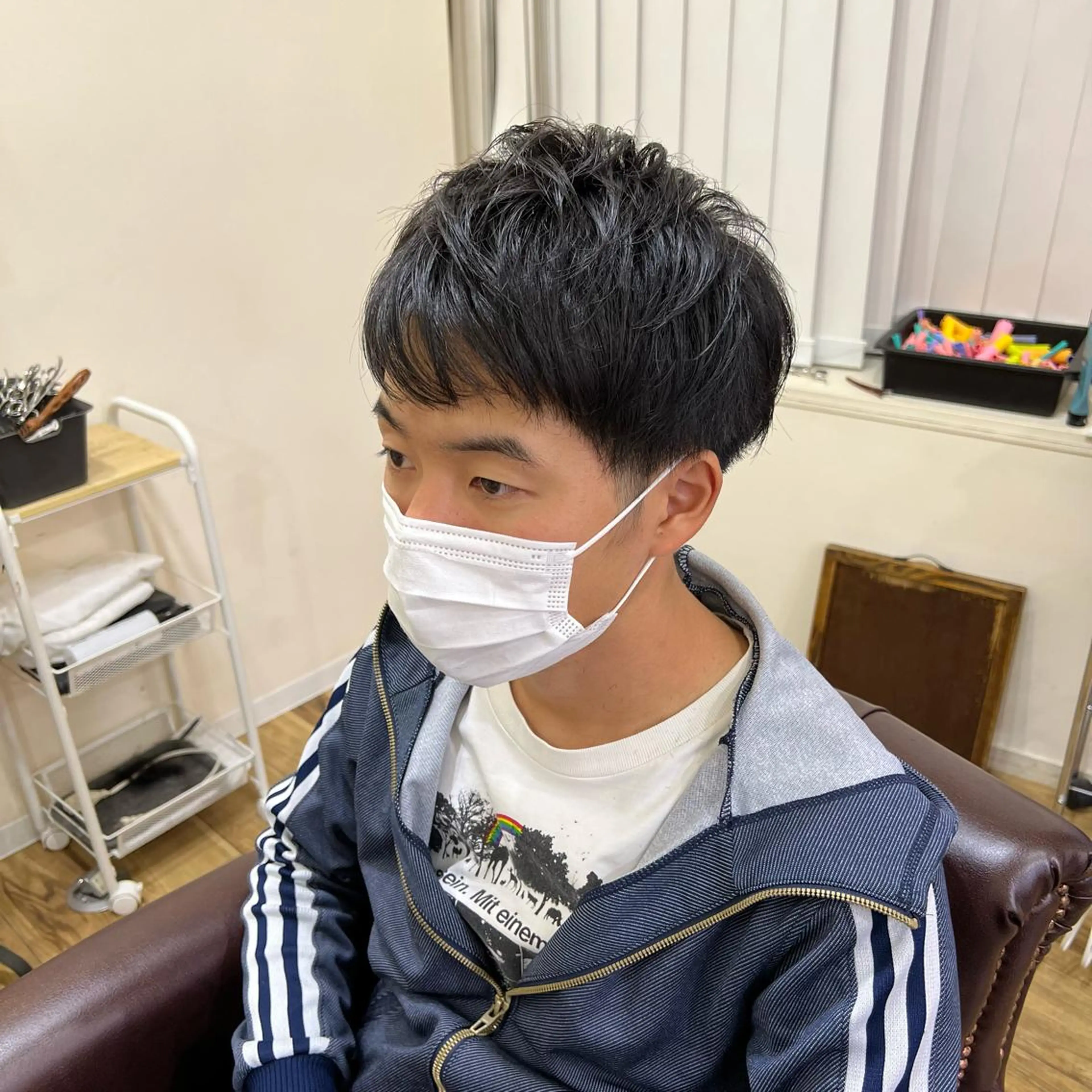 メンズ 染矢 優希のヘアスタイル