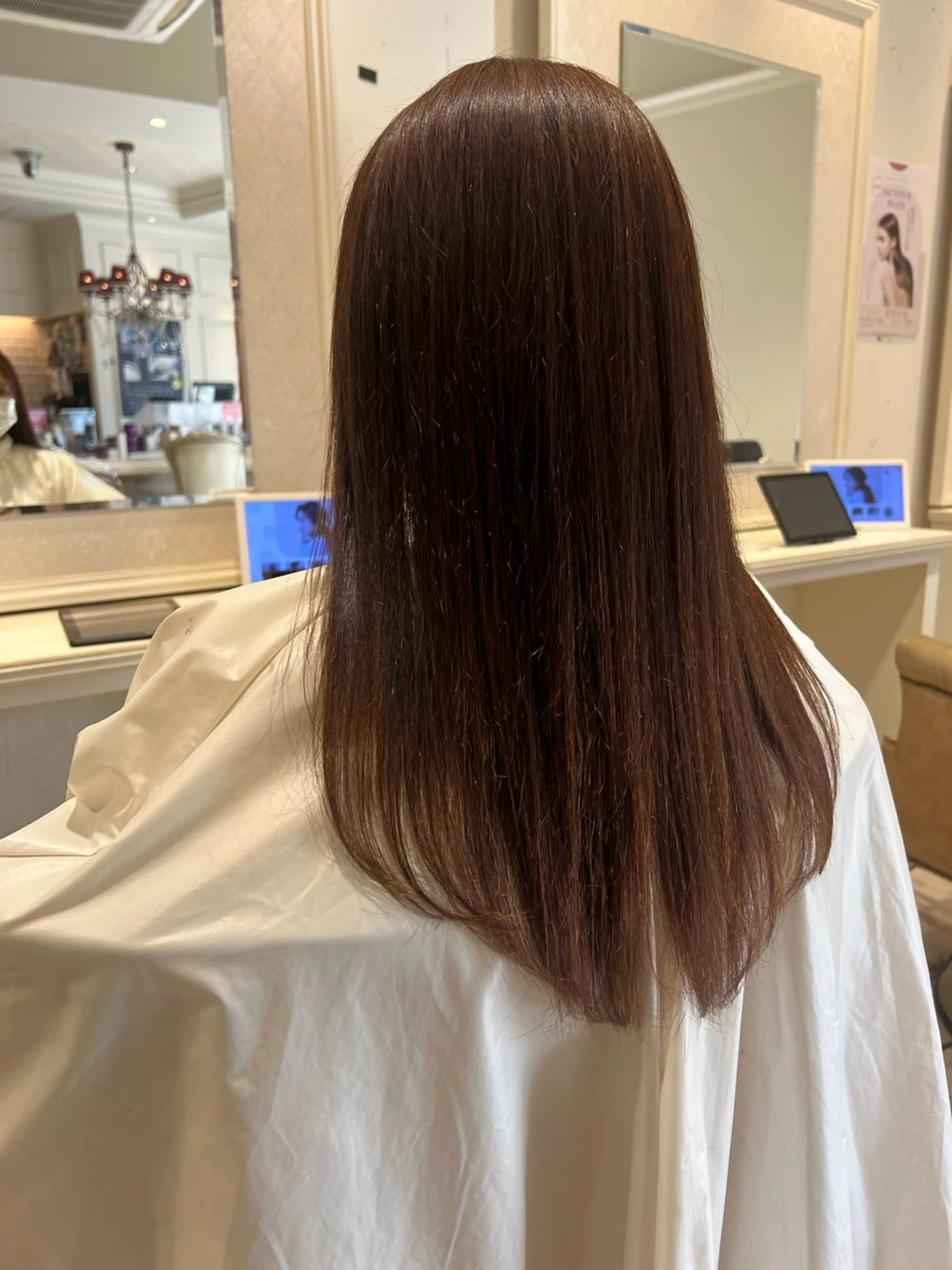 ロング カラー カット 縮毛矯正 ショート/韓国ヘア 押本恵一のヘアスタイル