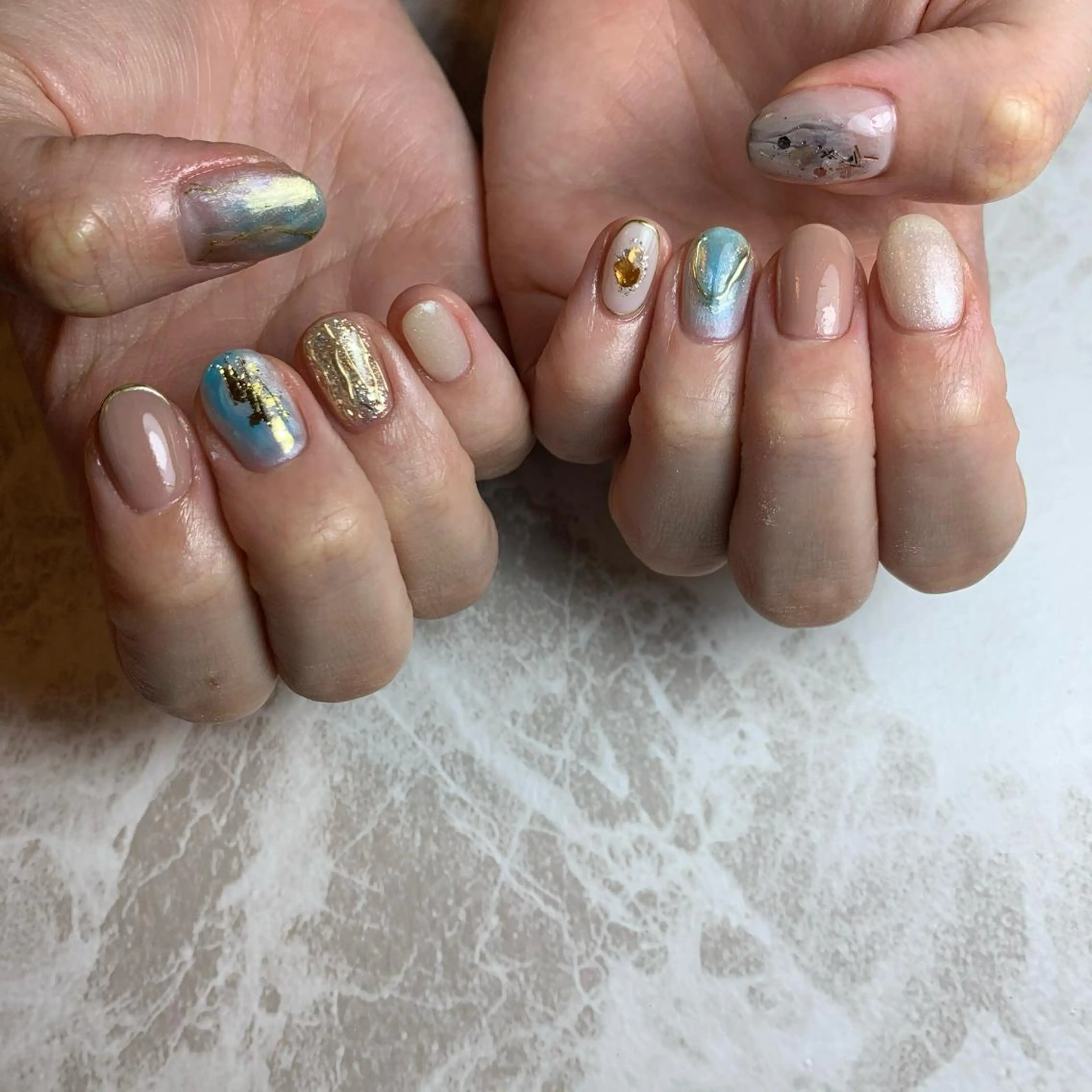 ネイル 里見 麗のネイルデザイン