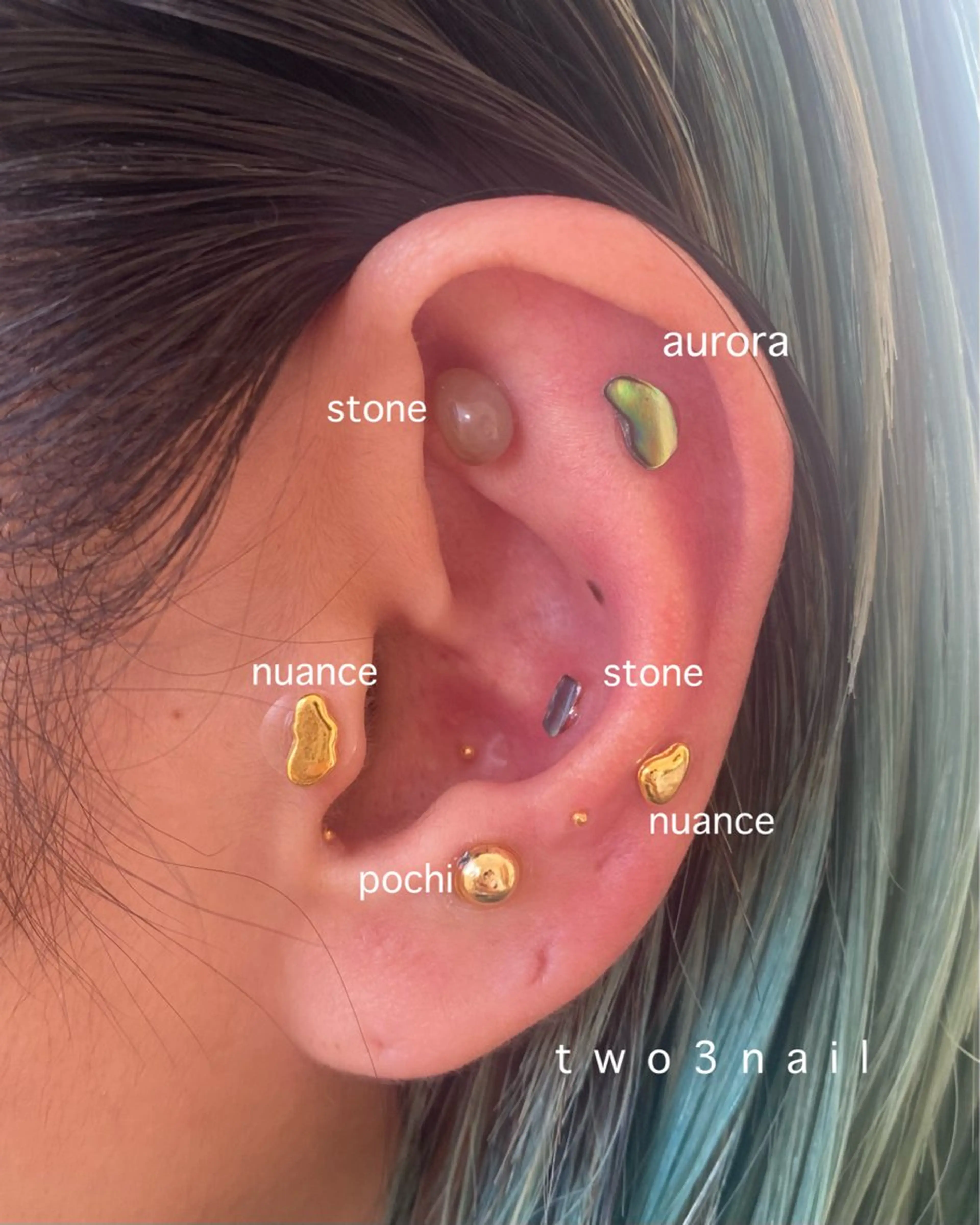 two 3 nailのネイルデザイン