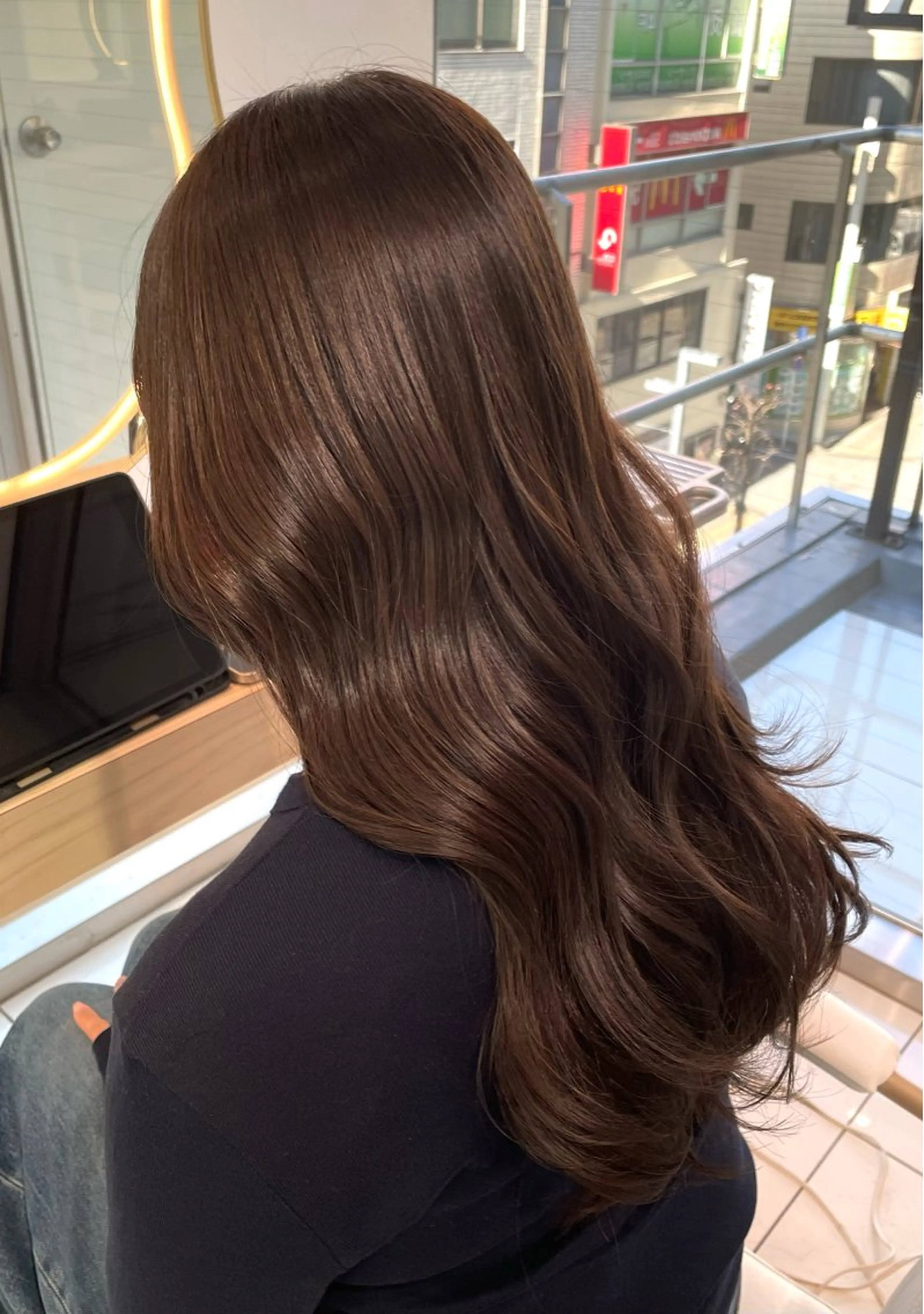 【ロング限定】カット➕カラー➕1ステップトリートメント　❇️透明感カラーはぜひお任せください❇️の写真