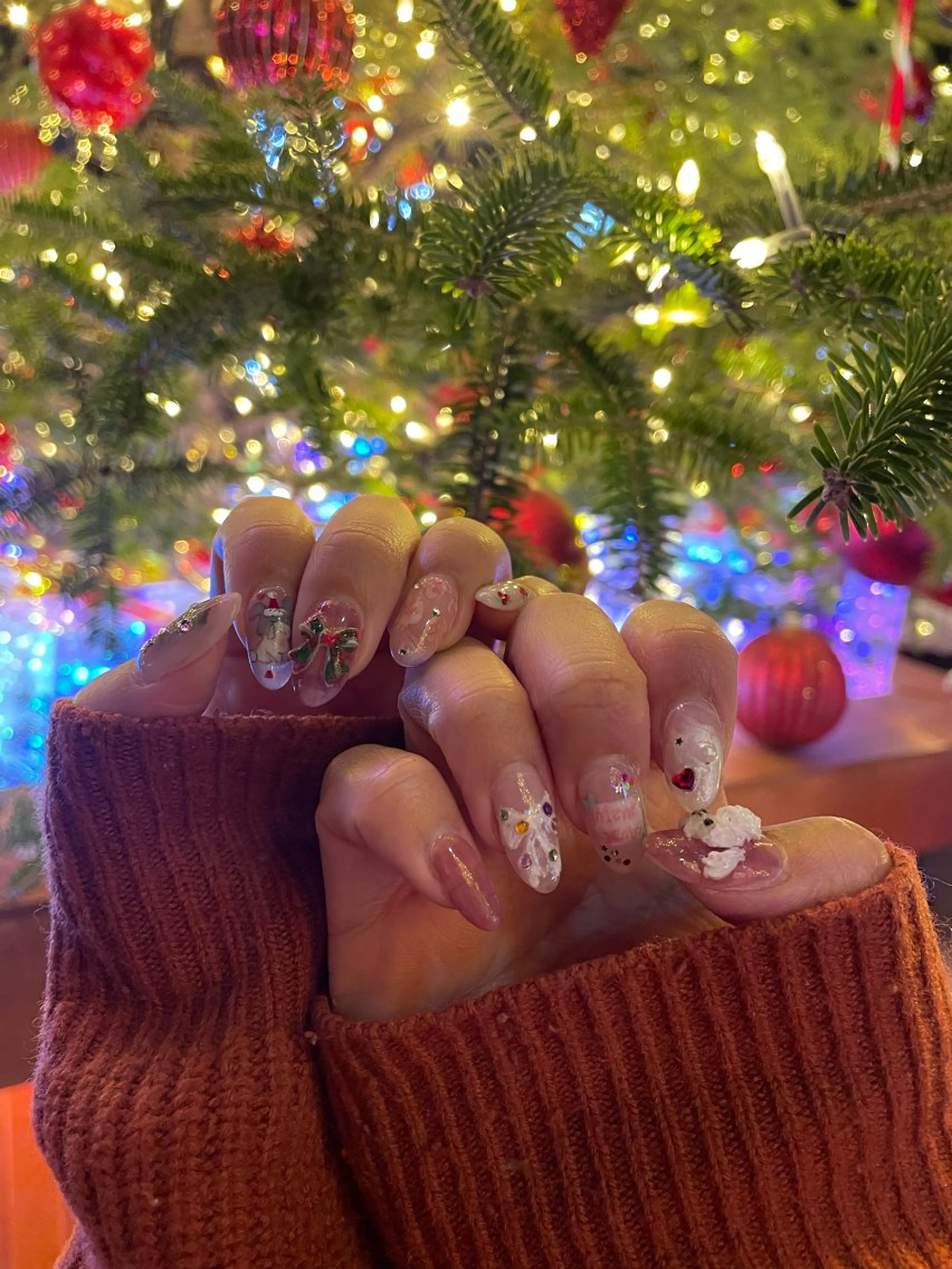 ミディアム ハンドネイル LBnail.sae /おえかきネイルのネイルデザイン