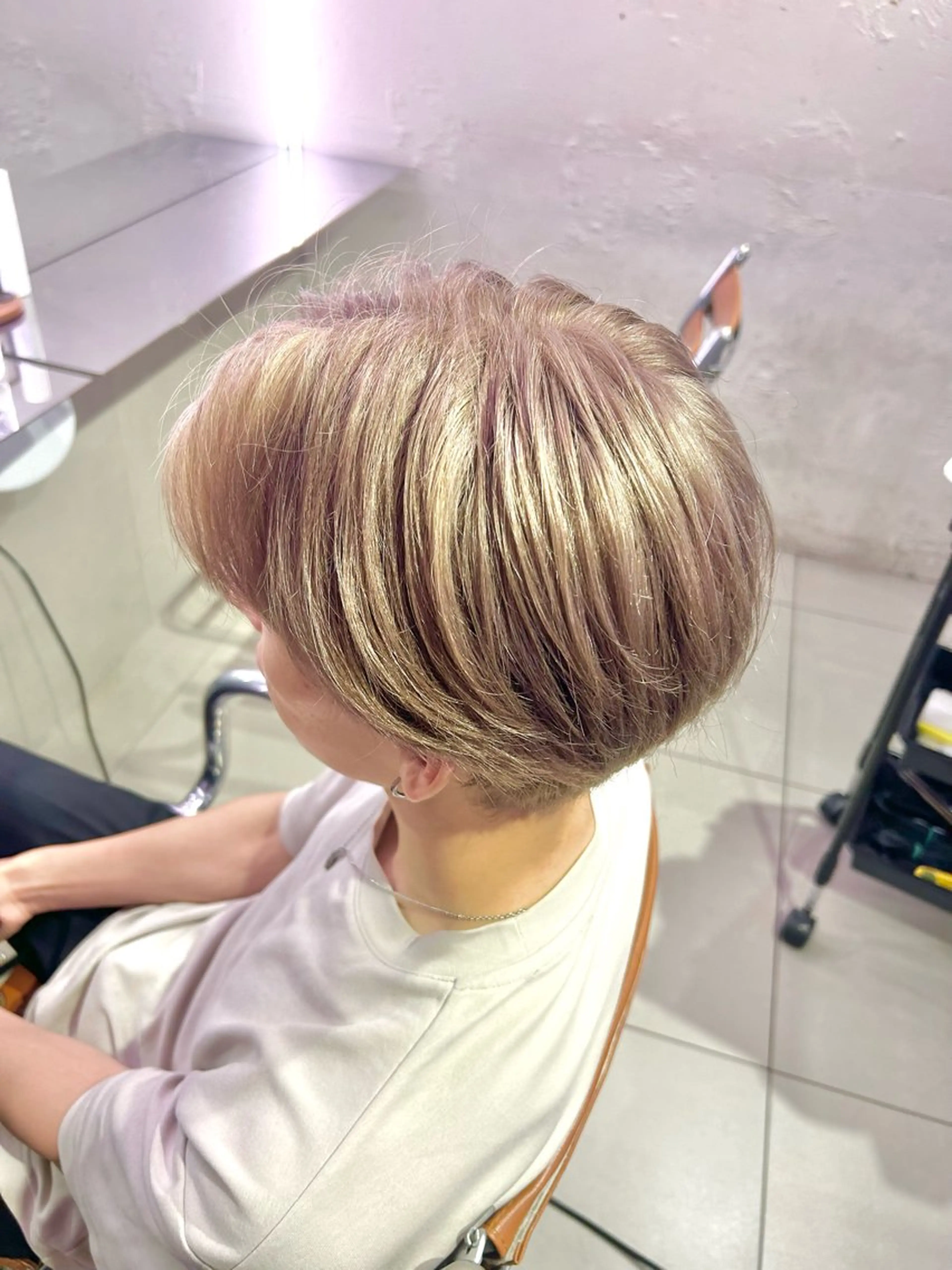 カラー メンズ 【レディース限定】 Gakutoのヘアスタイル