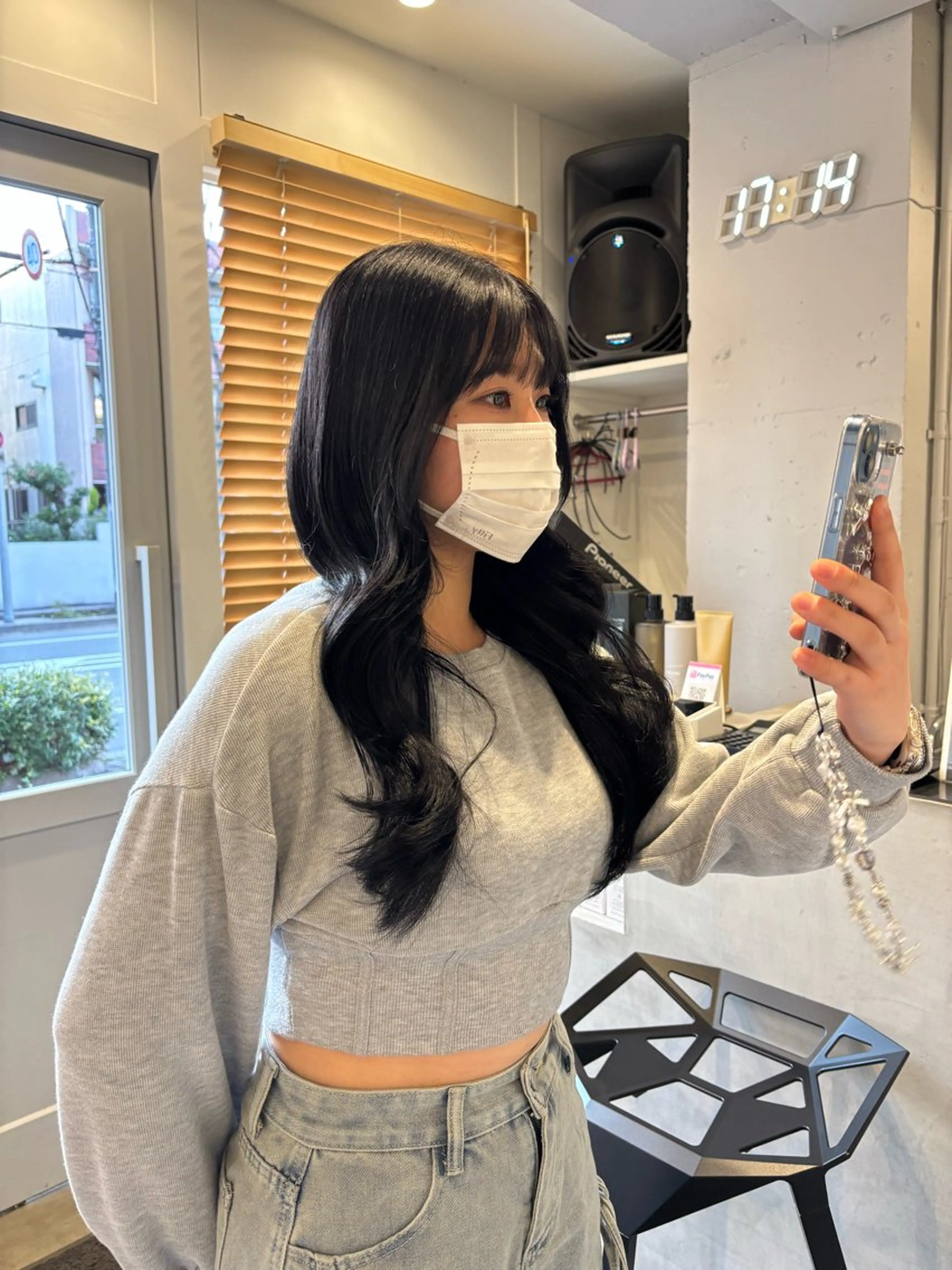 カラー 熊取谷 茉那のヘアスタイル